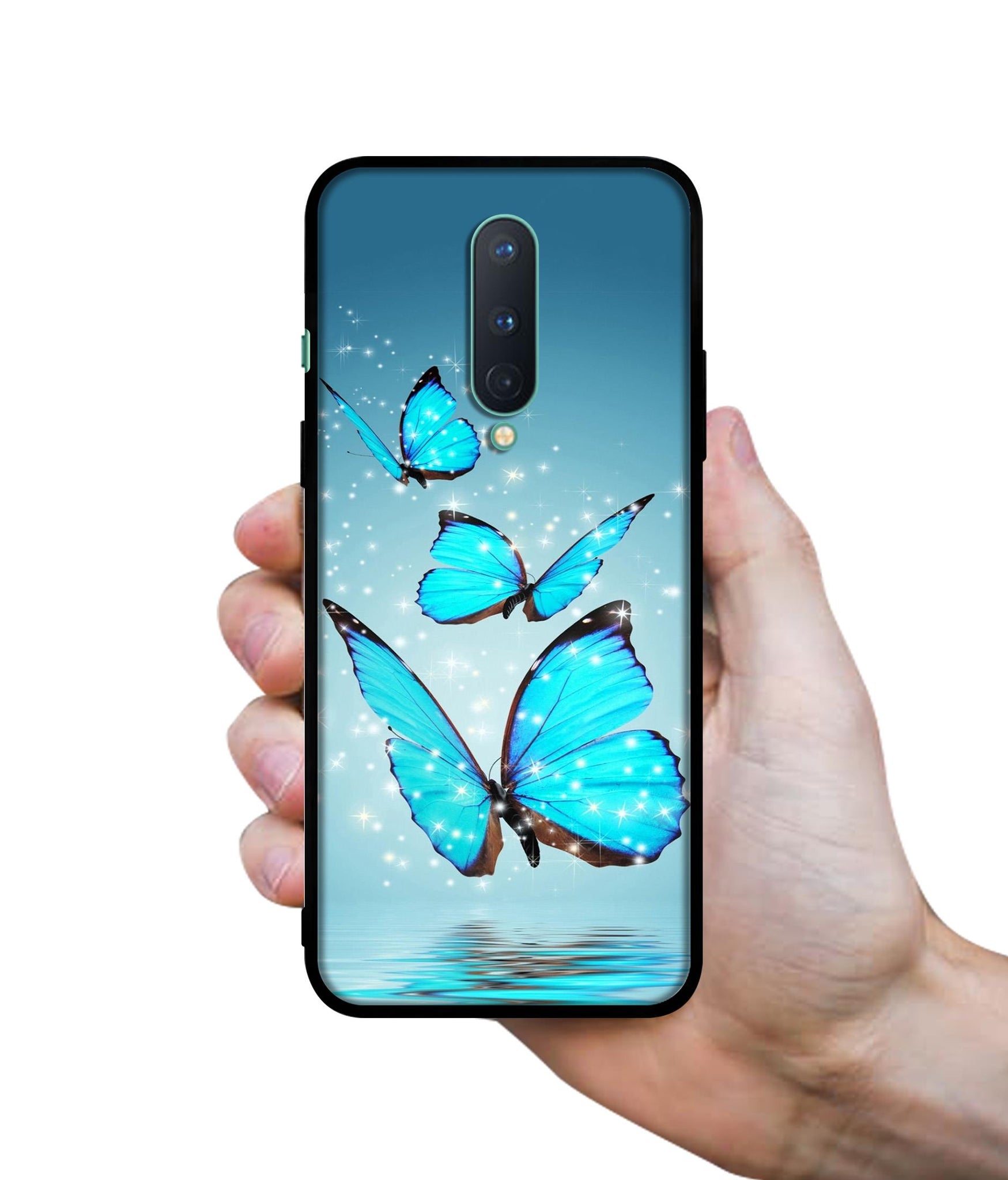 Flying Butterflies Designer 2D Printed Back Case Cover for OnePlus 8 5G