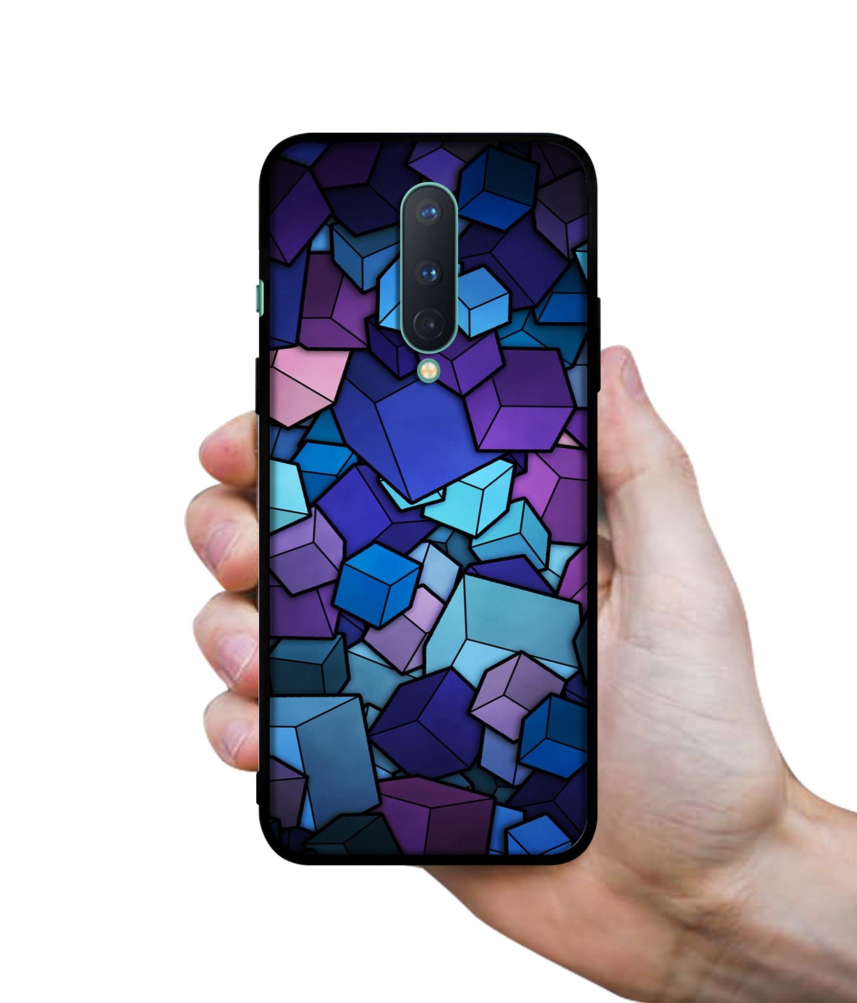 Color Box Designer 2D Printed Back Case Cover for OnePlus 8 5G