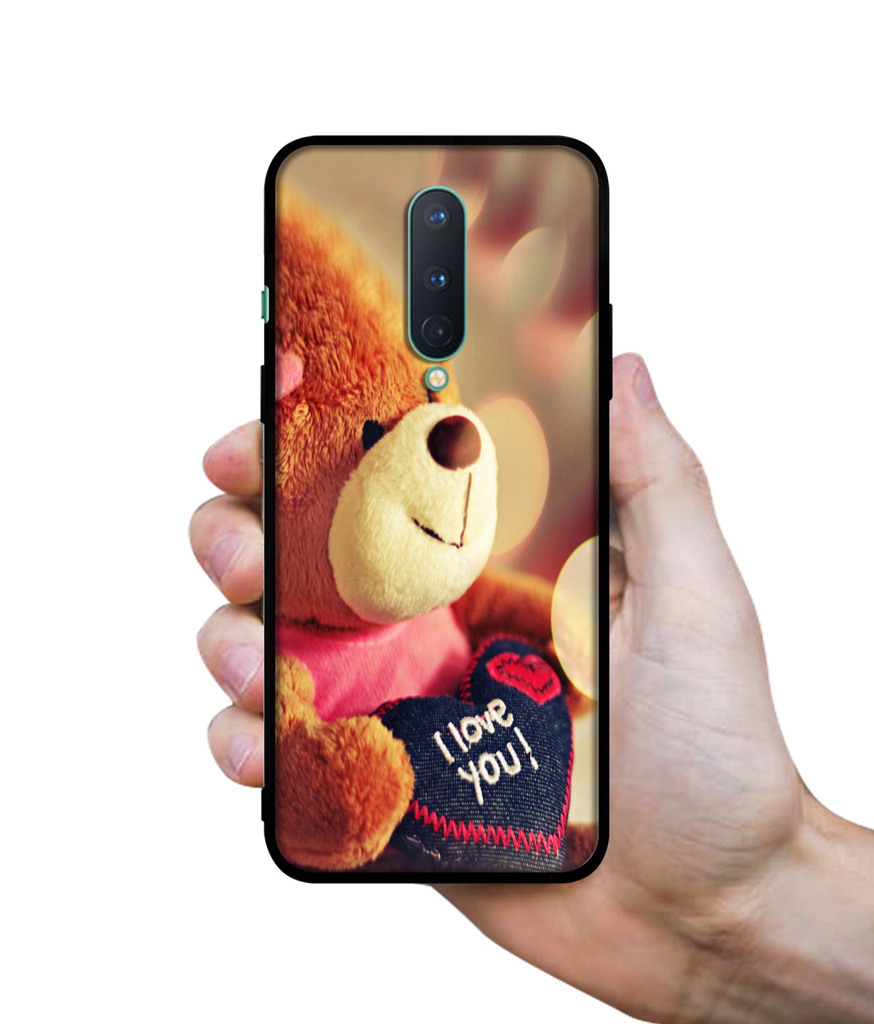 Teddy Bear Designer 2D Printed Back Case Cover for OnePlus 8 5G