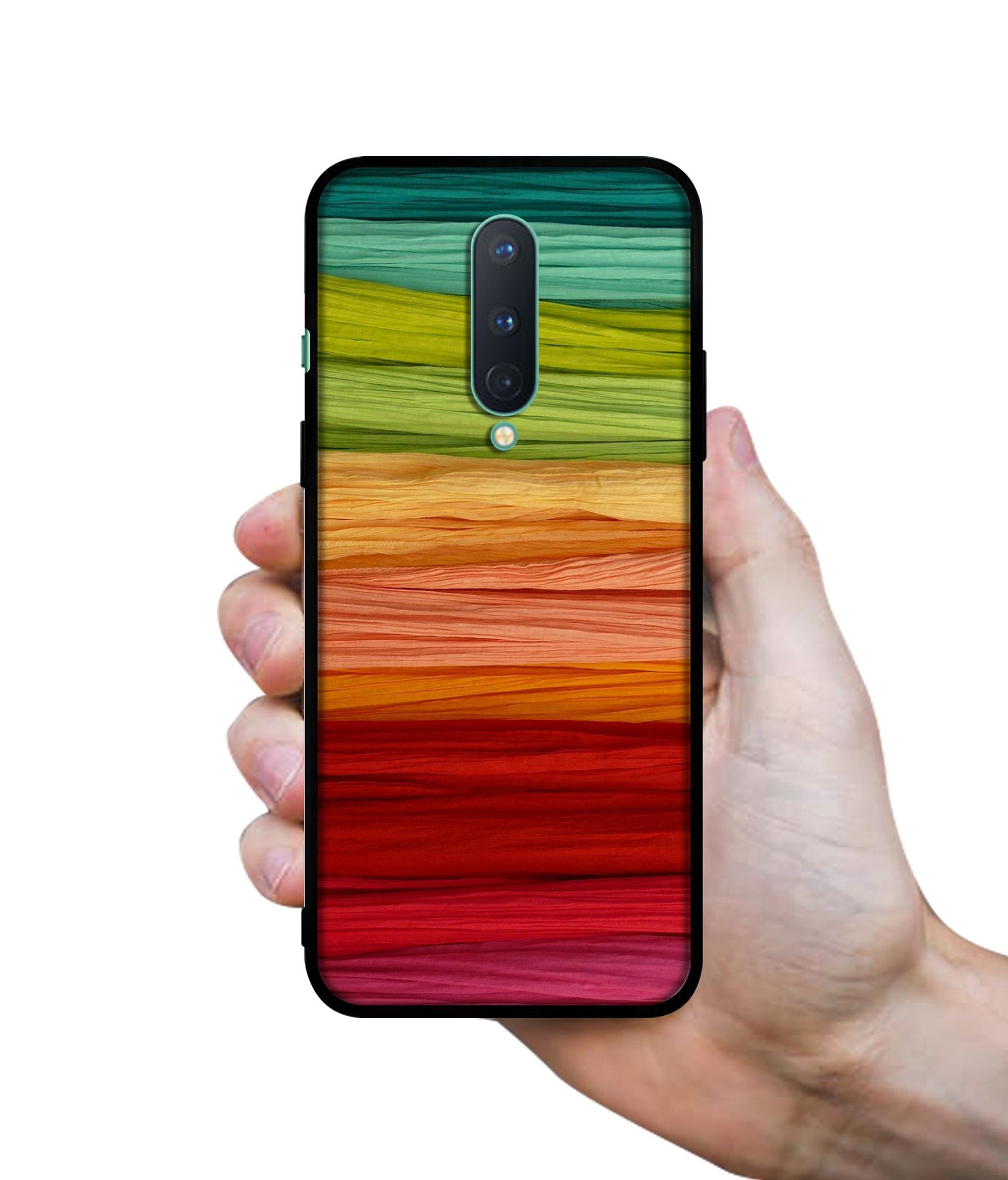 Colorful Thread Designer 2D Printed Back Case Cover for OnePlus 8 5G
