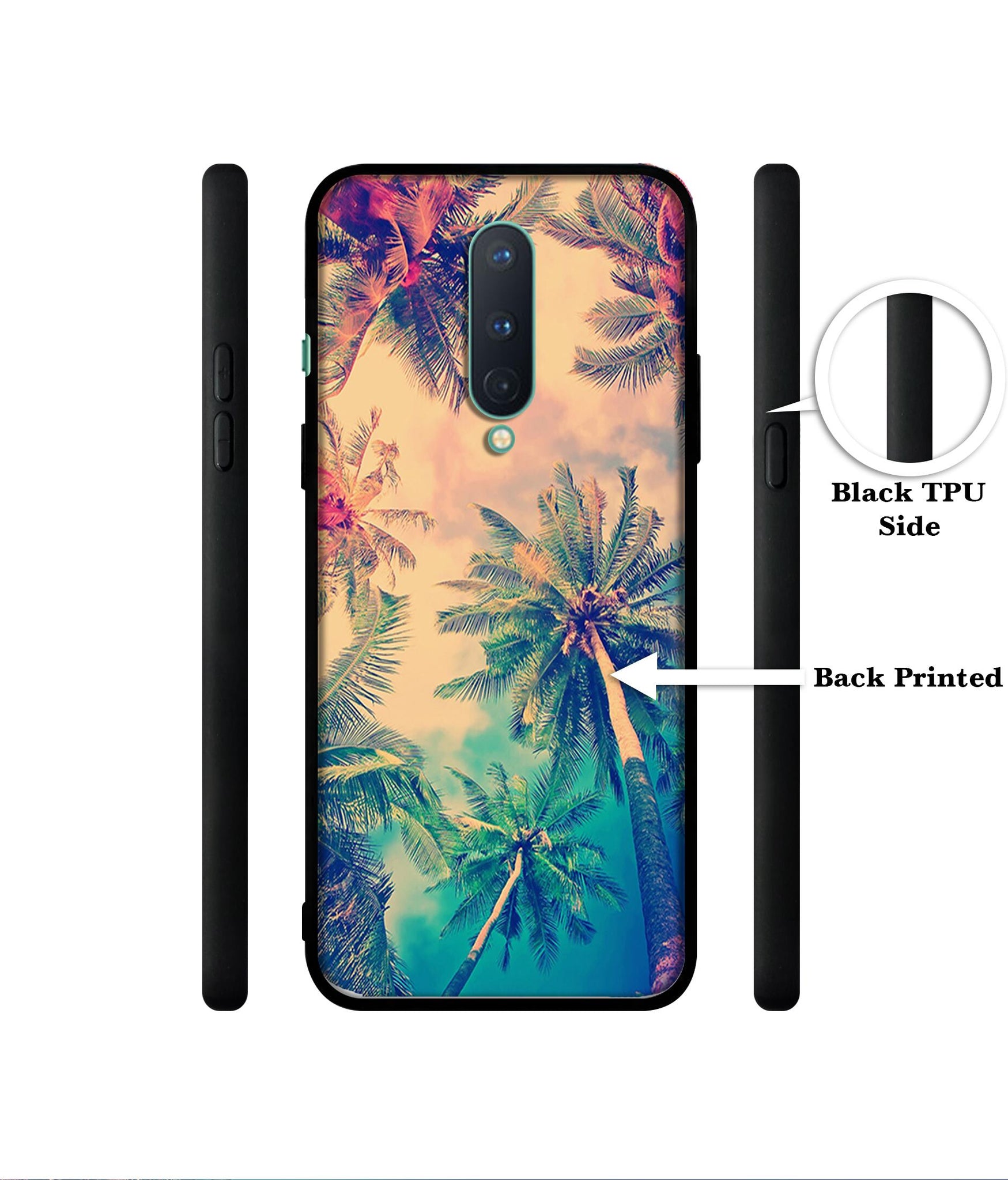 Trees Designer 2D Printed Back Case Cover for OnePlus 8 5G