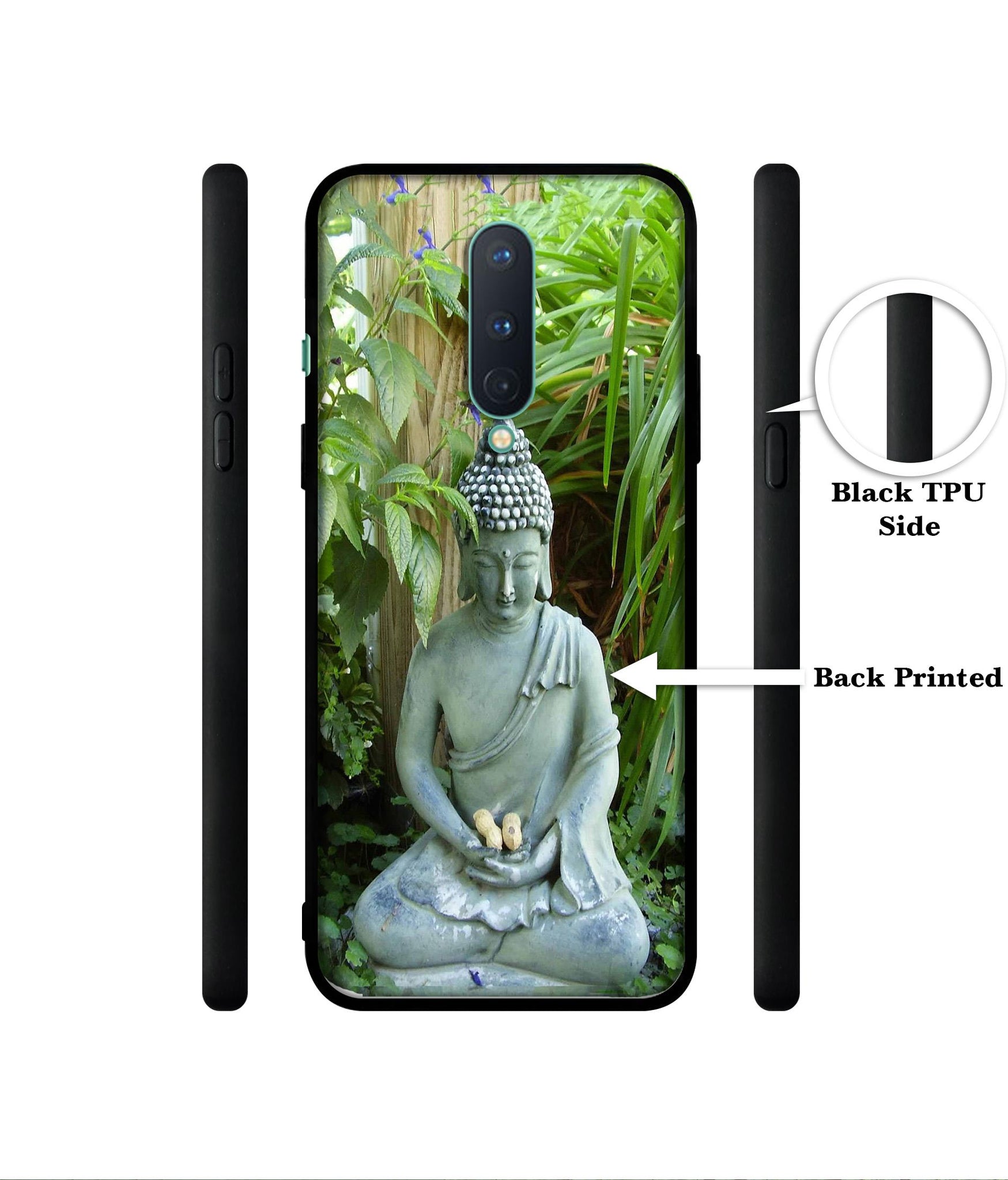 Buddhism Designer 2D Printed Back Case Cover for OnePlus 8 5G