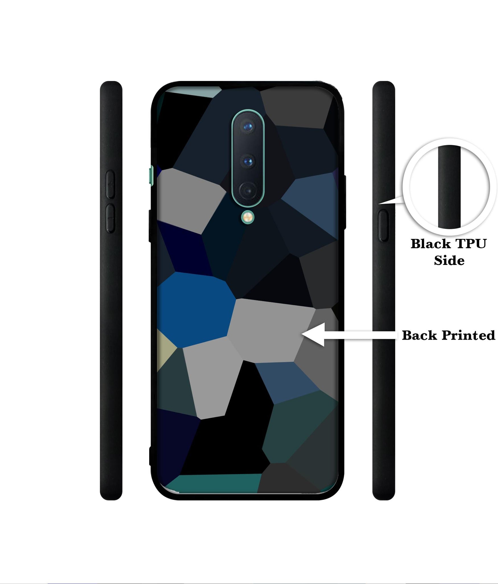 Mathematical Shape Designer 2D Printed Back Case Cover for OnePlus 8 5G