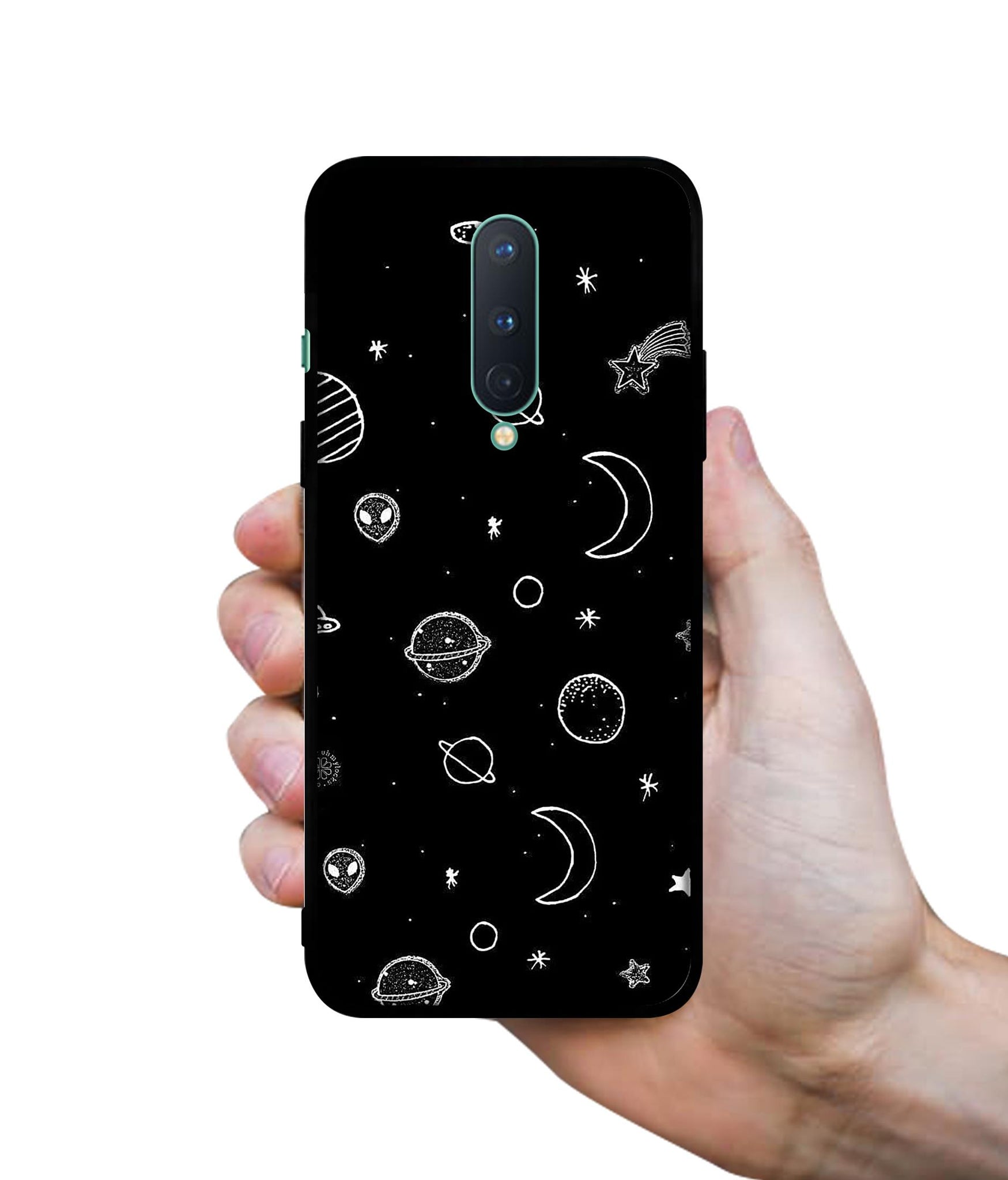 Space Stars Universe Designer 2D Printed Back Case Cover for OnePlus 8 5G