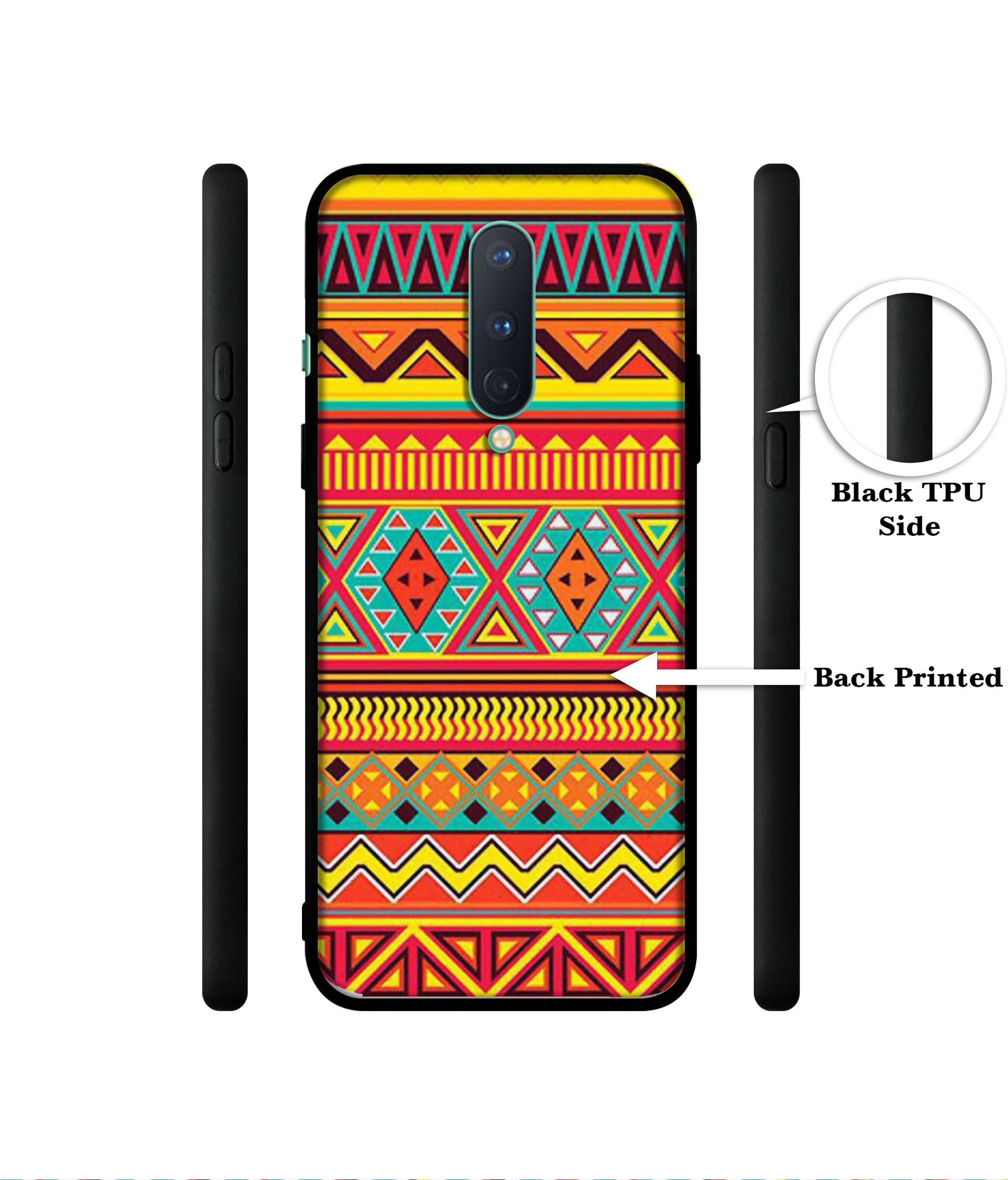 Artistic Rangoli Designer 2D Printed Back Case Cover for OnePlus 8 5G