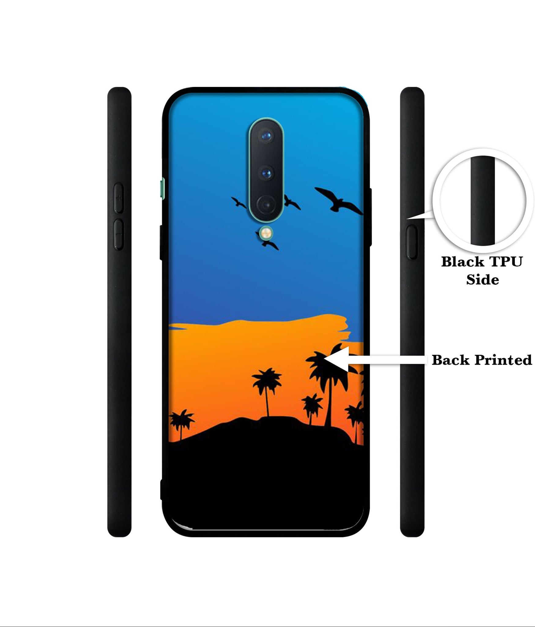 Nature Designer 2D Printed Back Case Cover for OnePlus 8 5G