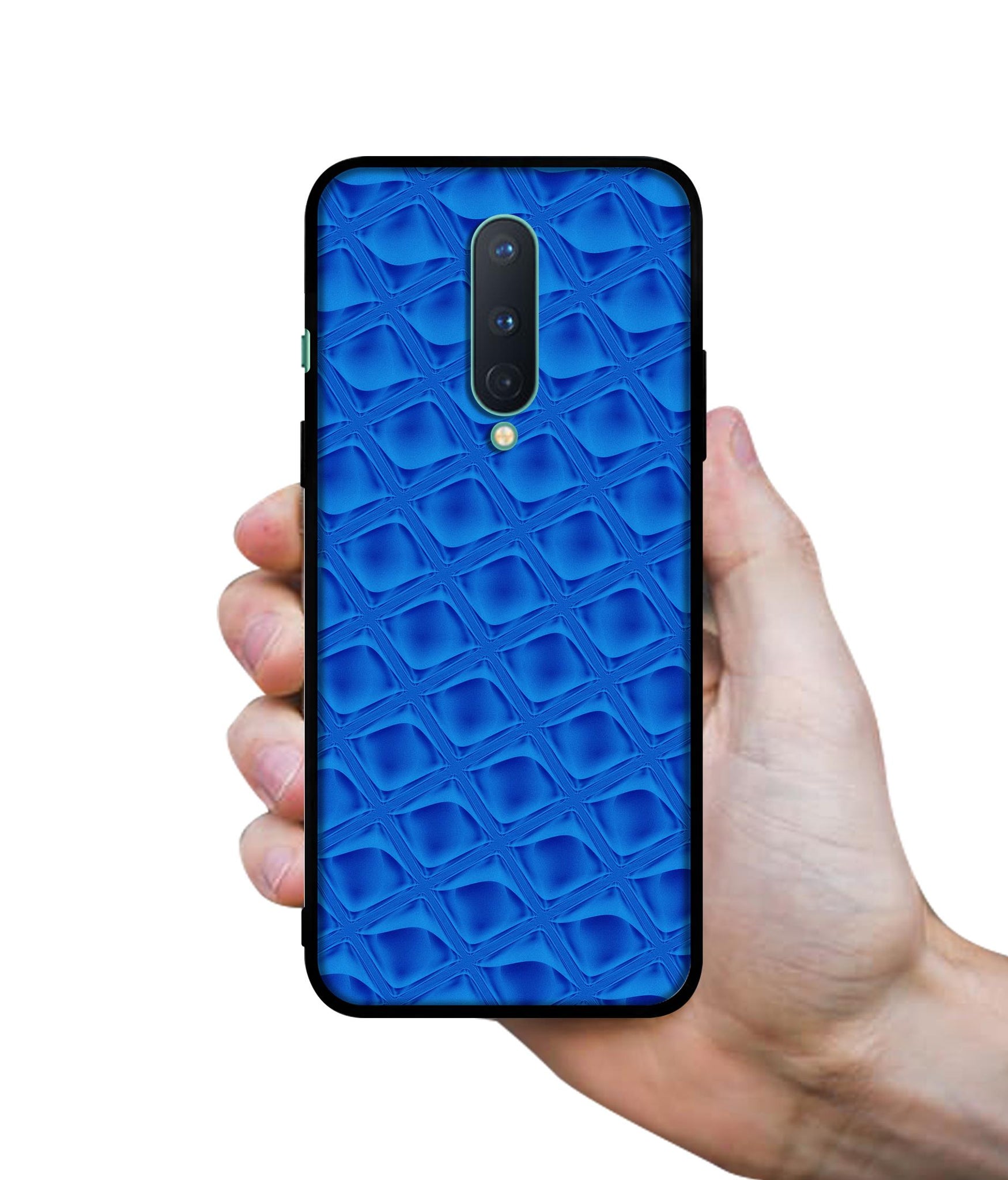 Blue Diamond Designer 2D Printed Back Case Cover for OnePlus 8 5G