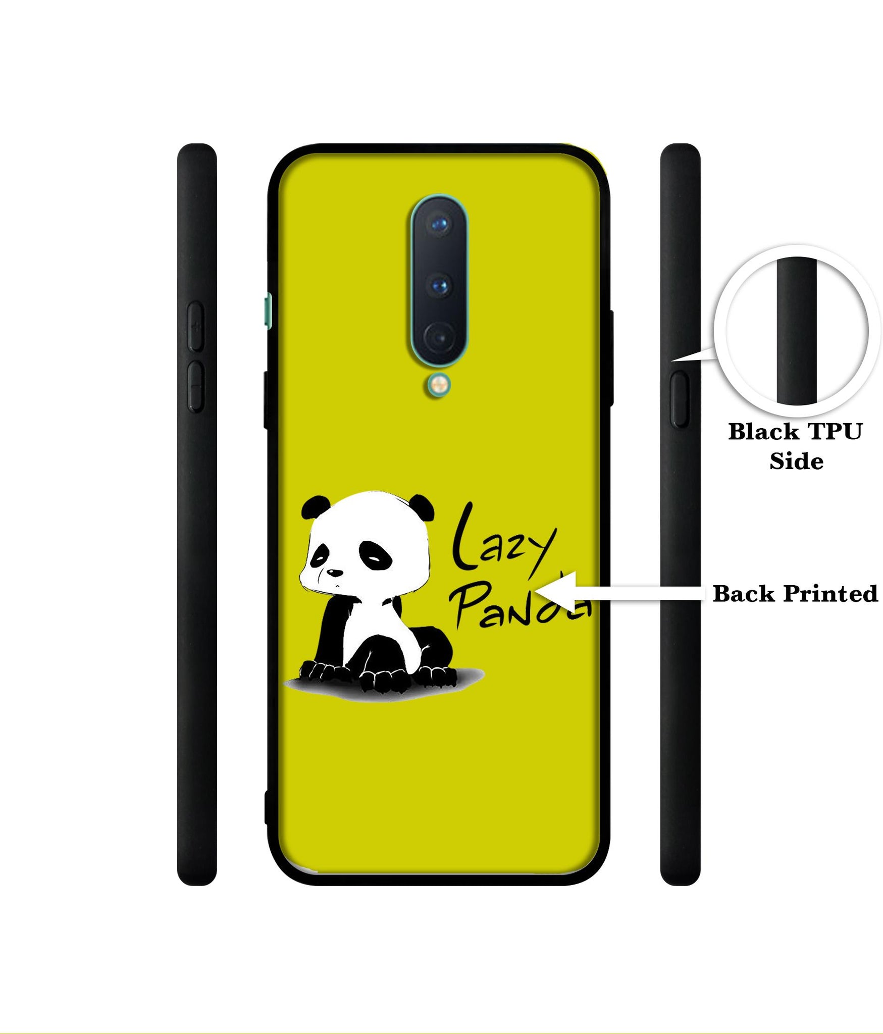 Lazy Panda Designer 2D Printed Back Case Cover for OnePlus 8 5G