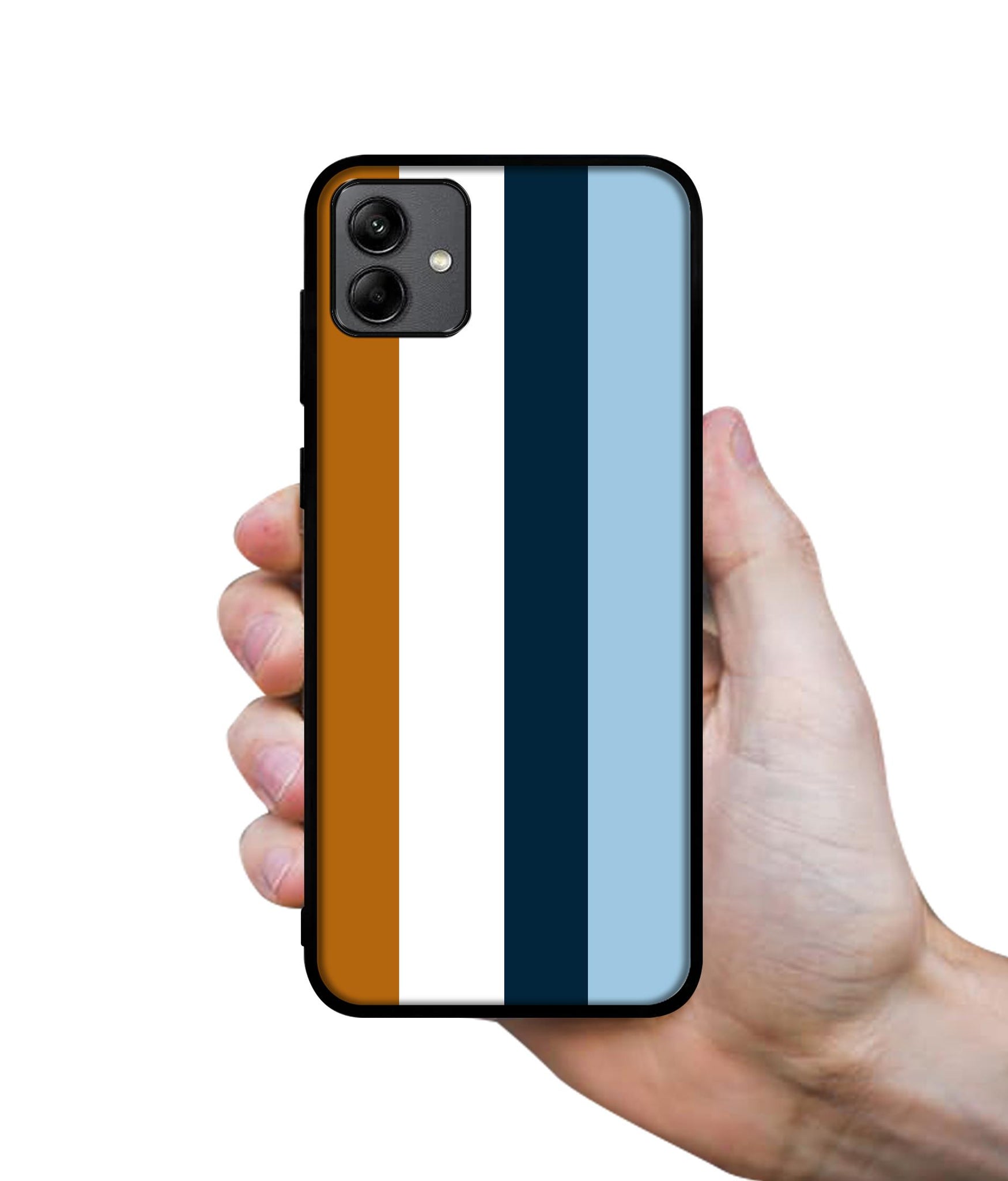 Color Stripes Designer 2D Printed Back Case Cover for Samsung Galaxy A04 4G