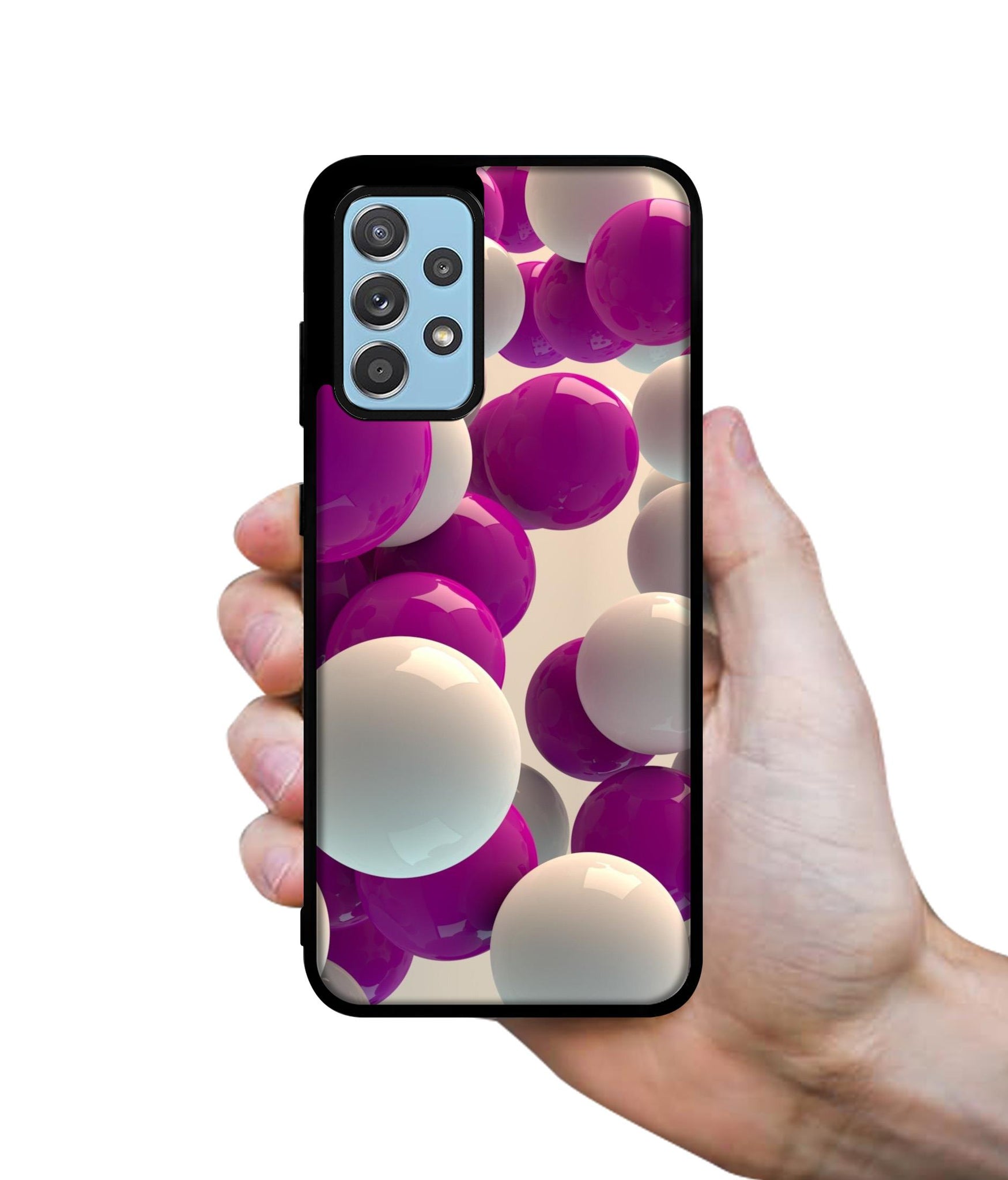 3D Balloons Designer 2D Printed Back Case Cover for Samsung Galaxy A52 4G / A52 5G / A52s 5G