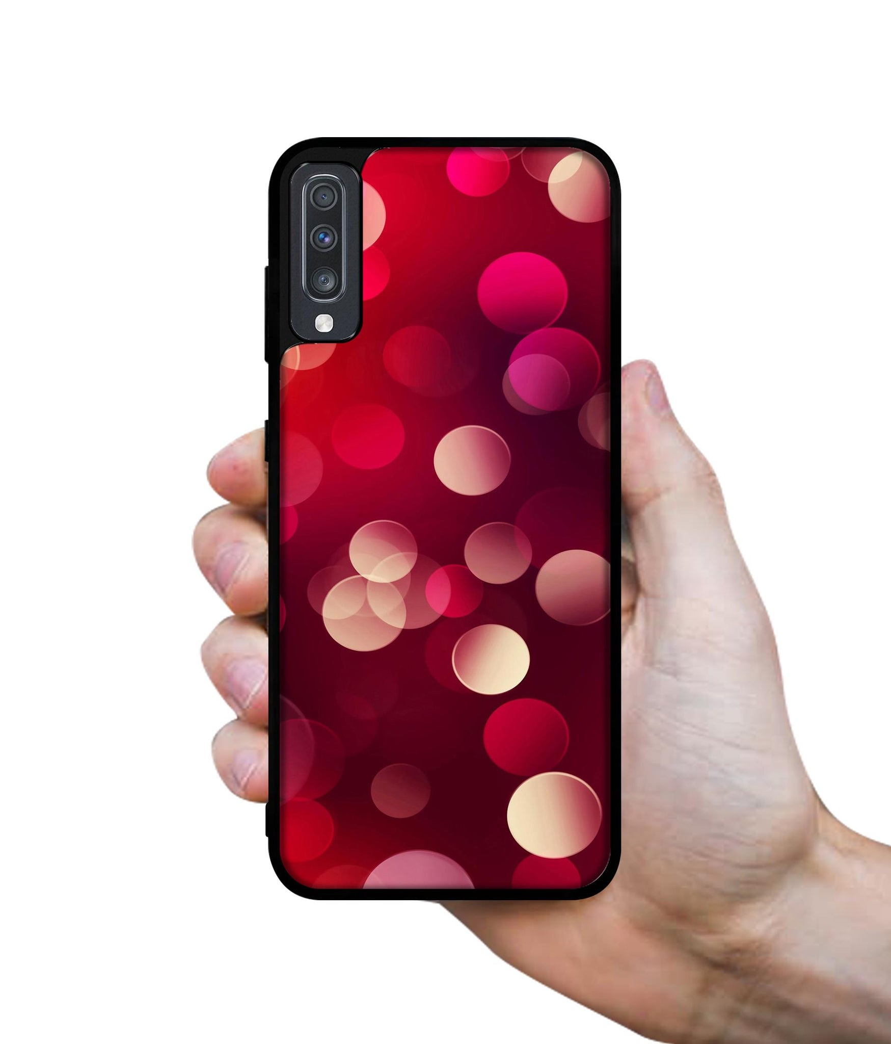 3D Circles Designer 2D Printed Back Case Cover for Samsung Galaxy A70 4G / A70s 4G