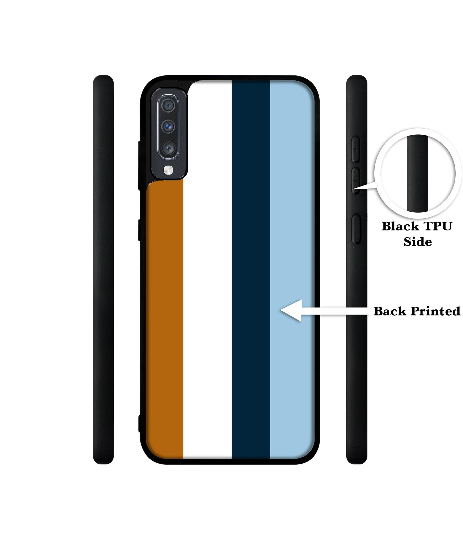 Color Stripes Designer 2D Printed Back Case Cover for Samsung Galaxy A70 4G / A70s 4G