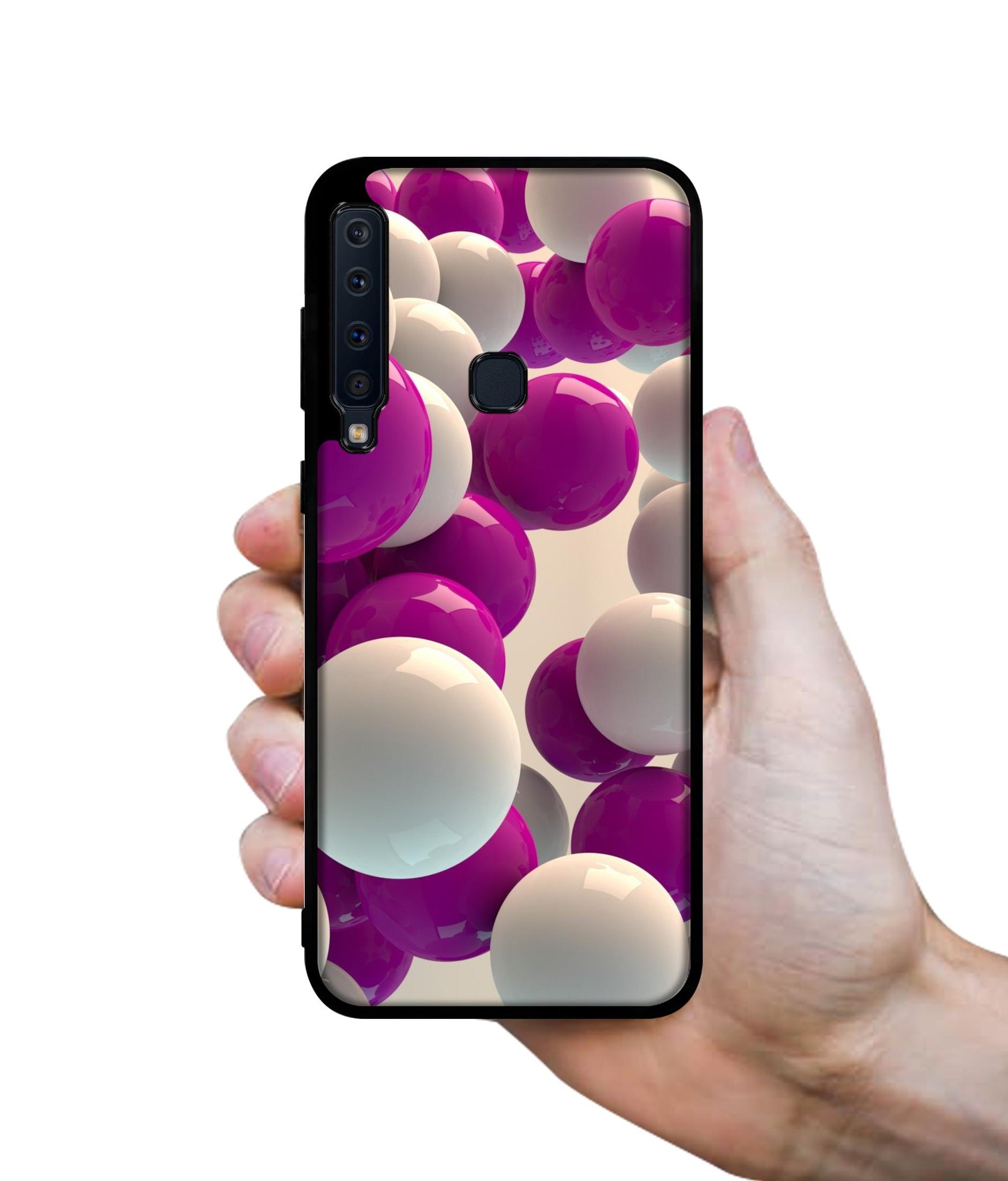 3D Balloons Designer 2D Printed Back Case Cover for Samsung Galaxy A9 (2018) 4G