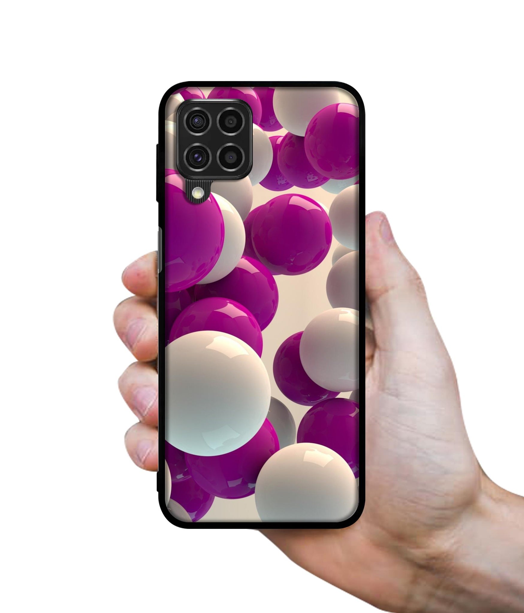 3D Balloons Designer 2D Printed Back Case Cover for Samsung Galaxy F62 4G / M62 4G