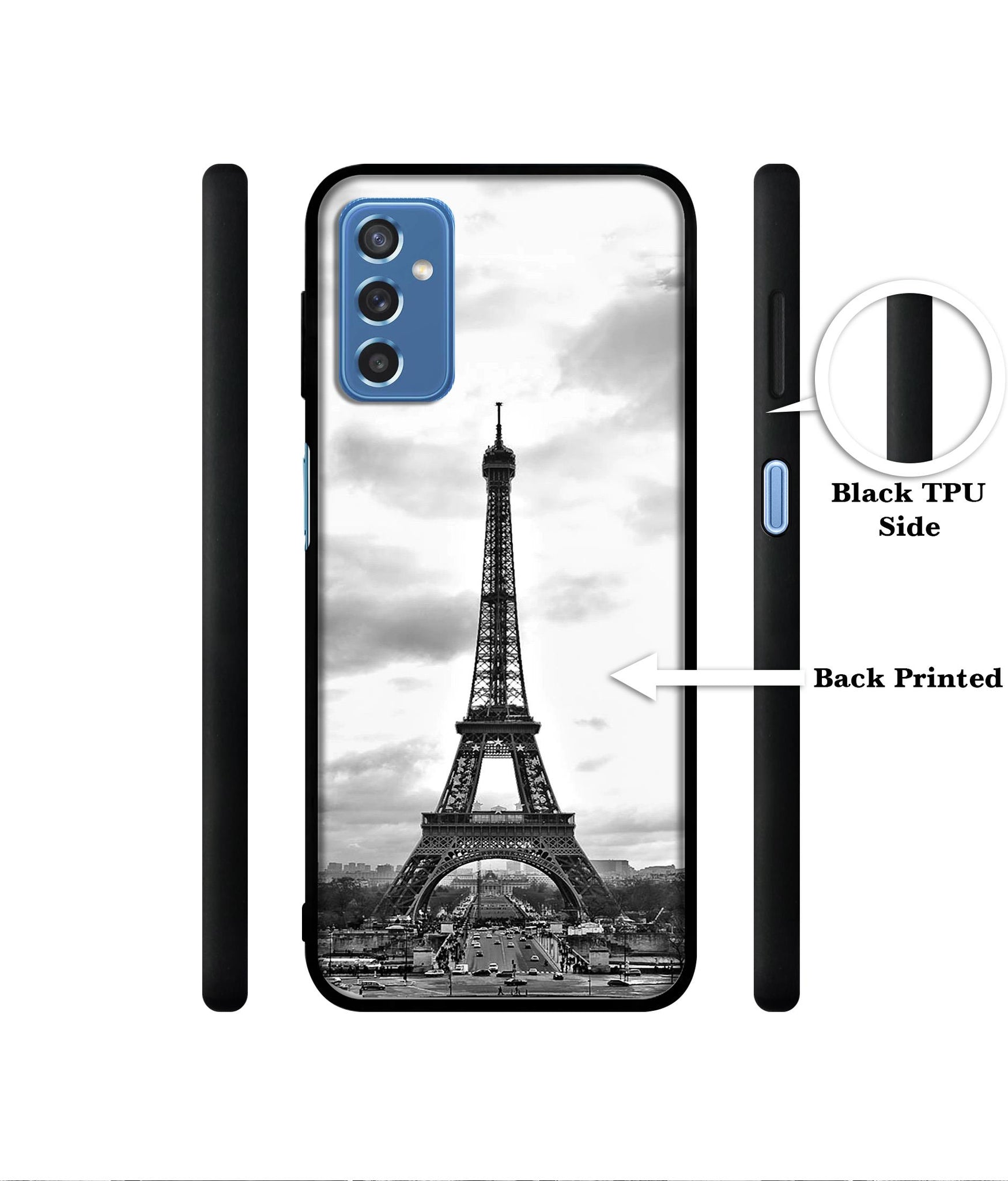 Eiffel Tower Designer 2D Printed Back Case Cover for Samsung Galaxy M52 5G