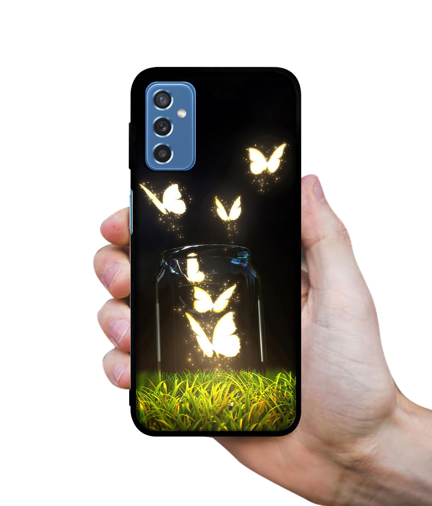 Butterfly Designer 2D Printed Back Case Cover for Samsung Galaxy M52 5G
