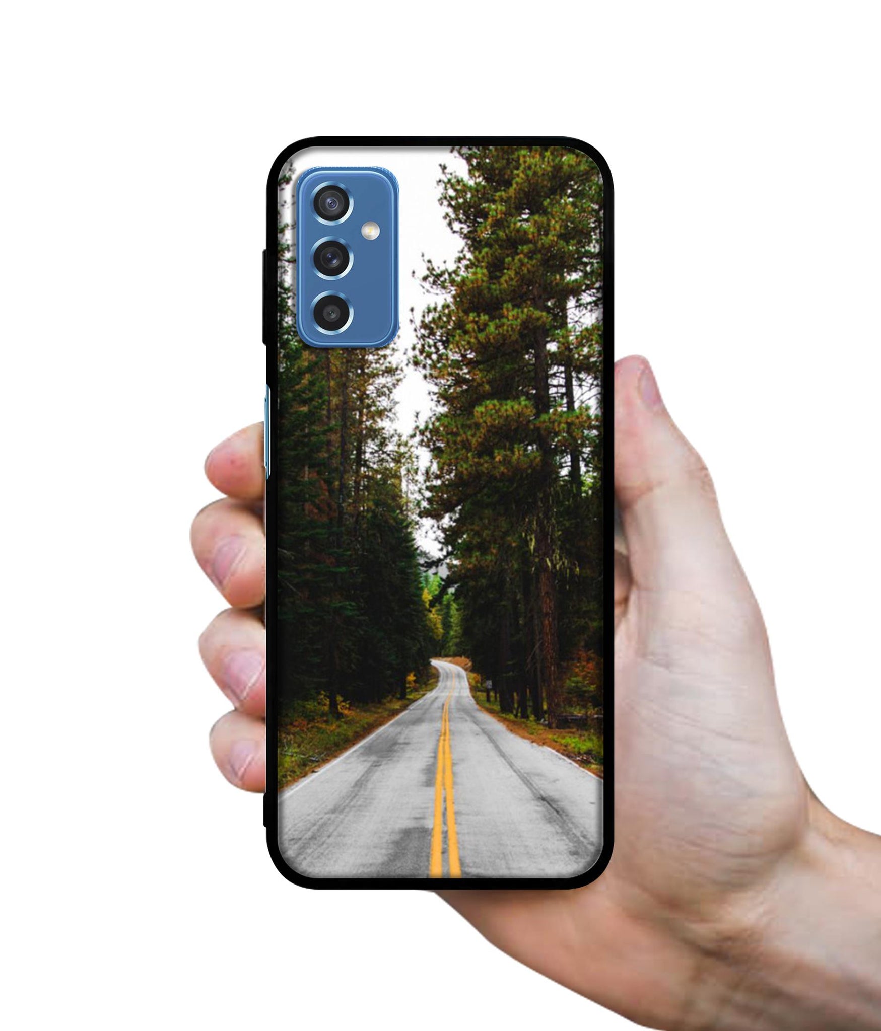 Road Photo Designer 2D Printed Back Case Cover for Samsung Galaxy M52 5G