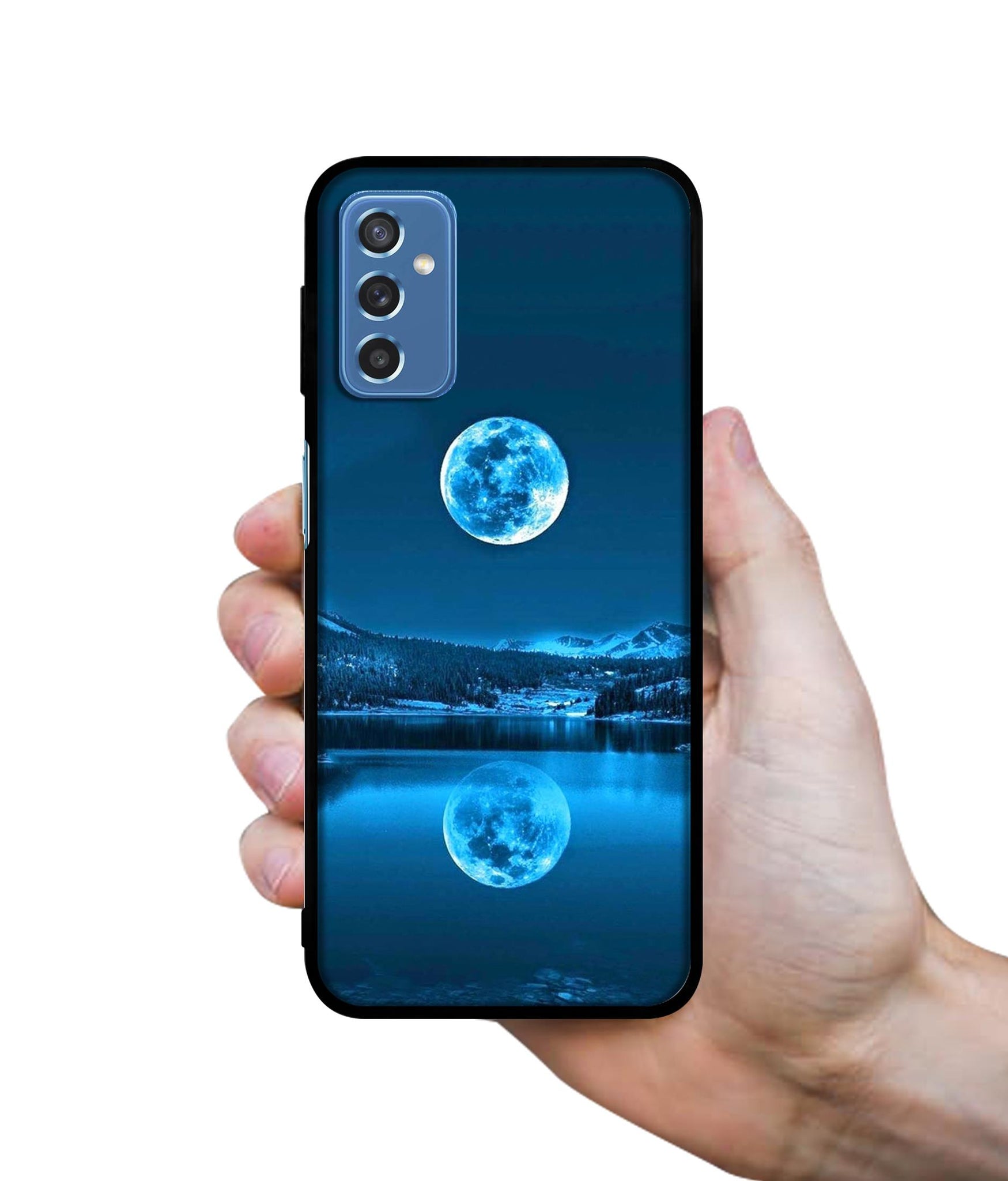 Awesome Moon Designer 2D Printed Back Case Cover for Samsung Galaxy M52 5G