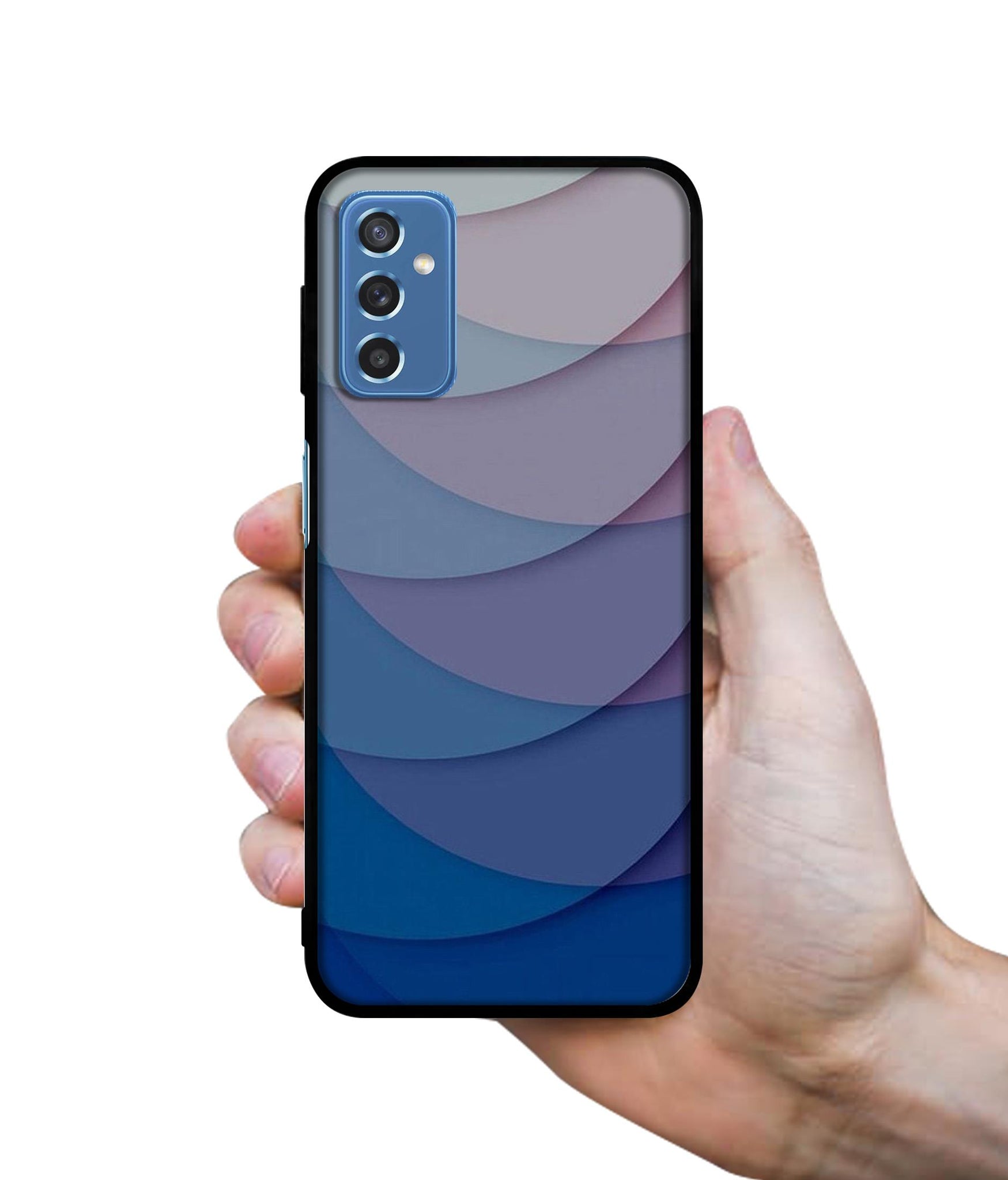 Waves Pattern Print Designer 2D Printed Back Case Cover for Samsung Galaxy M52 5G