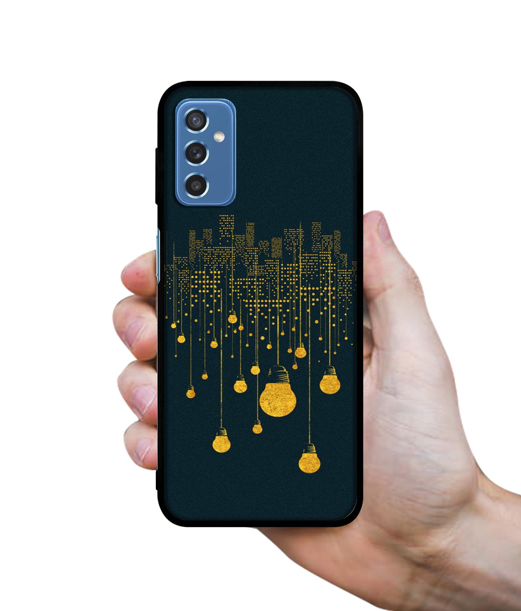 City Light Pattern Designer 2D Printed Back Case Cover for Samsung Galaxy M52 5G