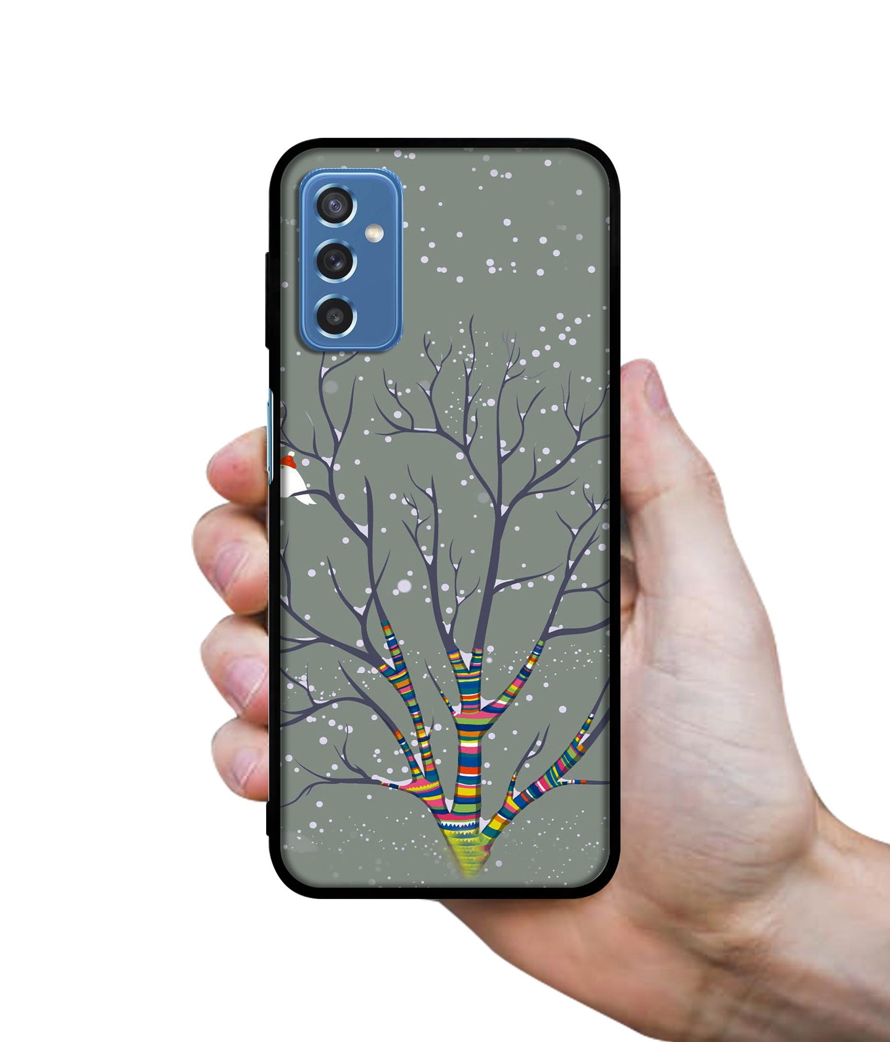 Winter Pattern Print Designer 2D Printed Back Case Cover for Samsung Galaxy M52 5G