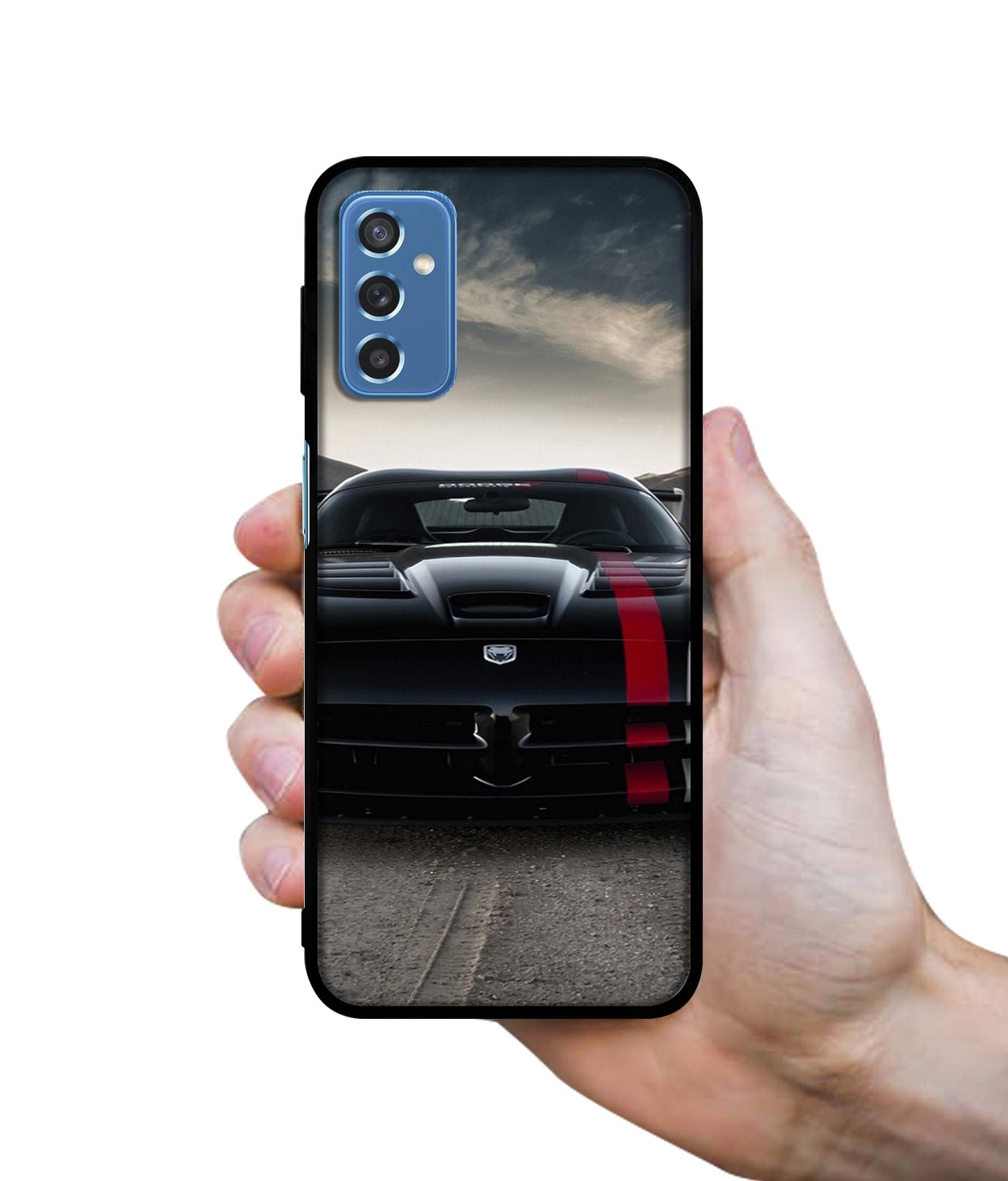 Sports Car Pattern Designer 2D Printed Back Case Cover for Samsung Galaxy M52 5G