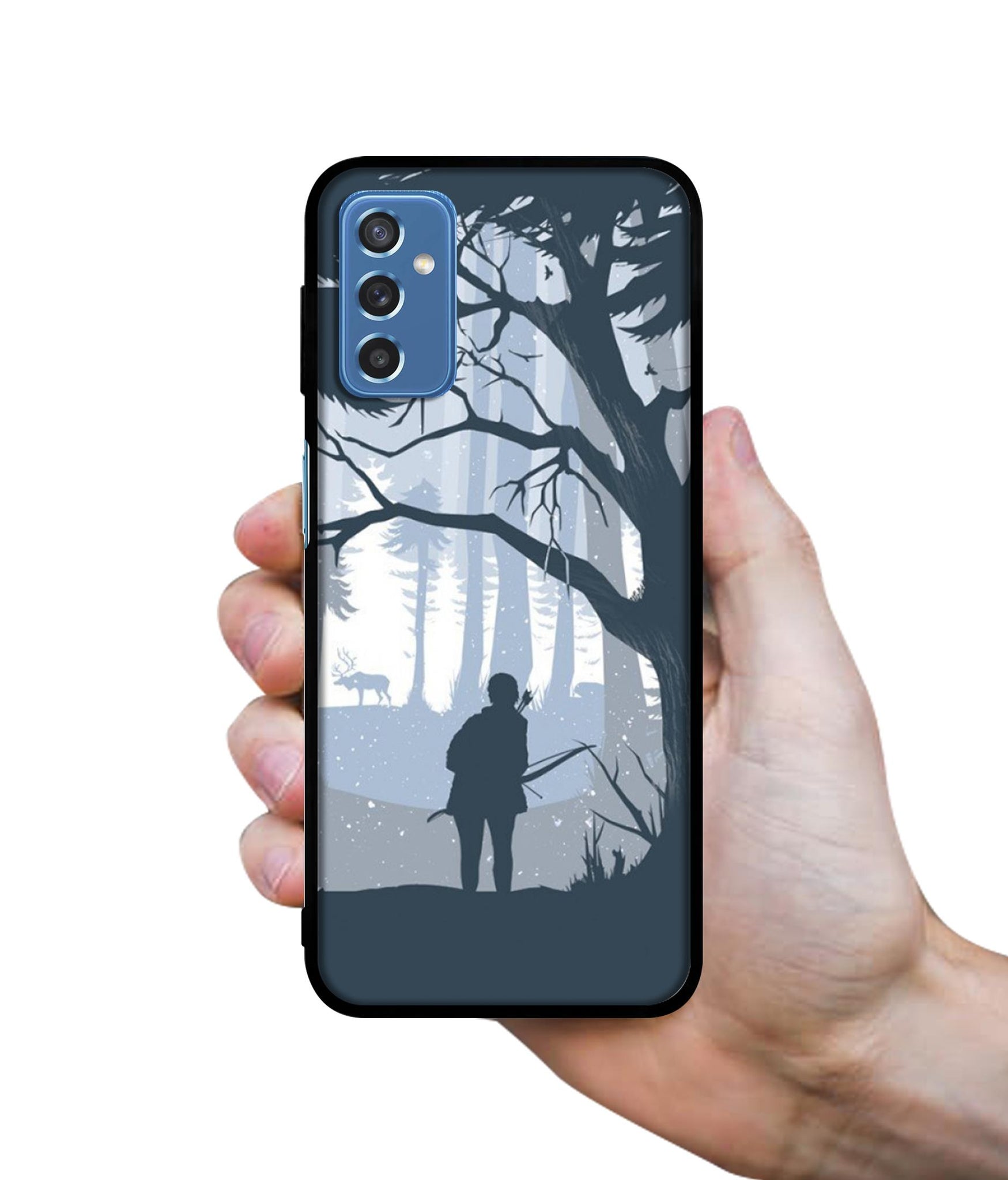 Hunter Designer 2D Printed Back Case Cover for Samsung Galaxy M52 5G
