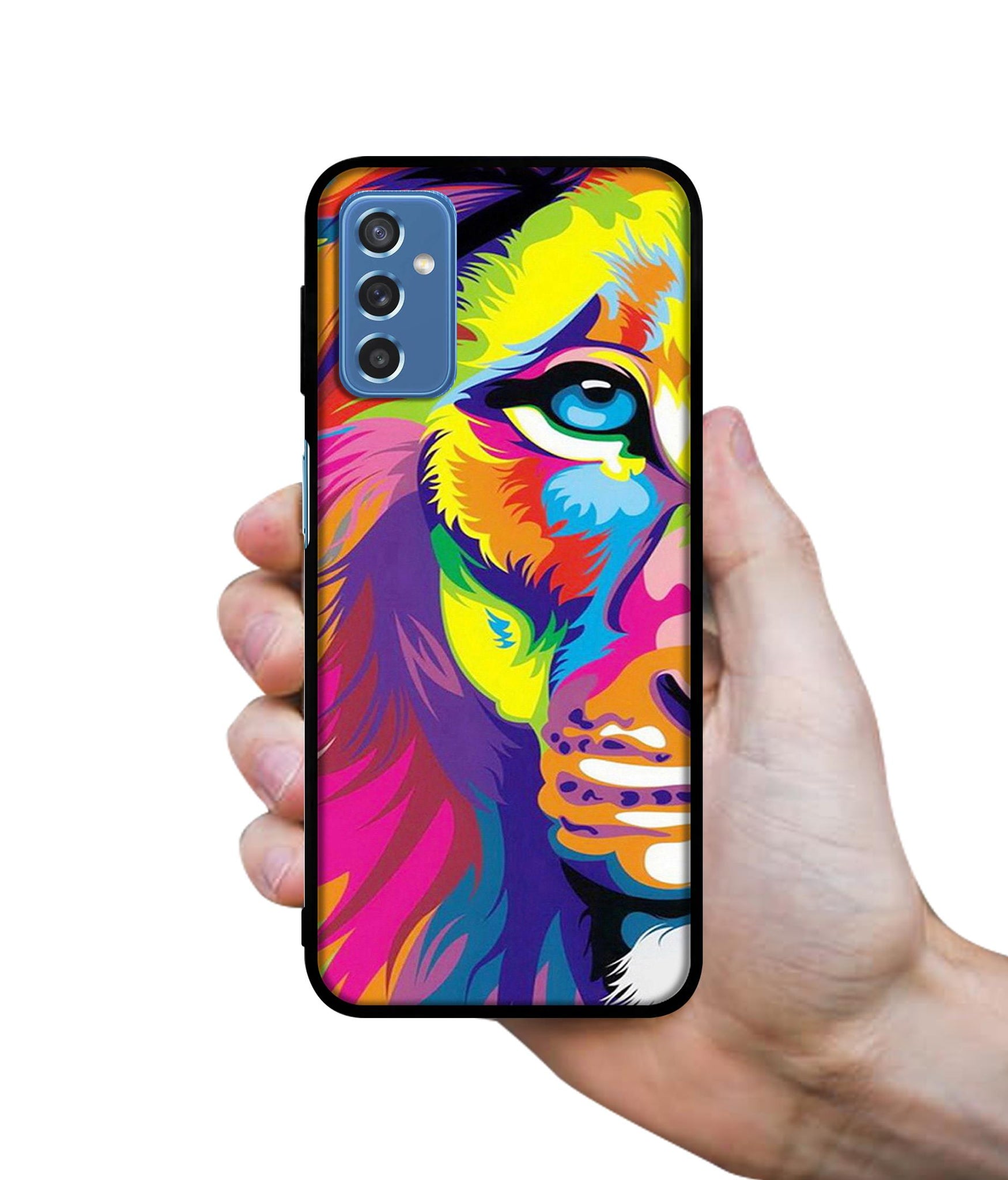 Lion Designer 2D Printed Back Case Cover for Samsung Galaxy M52 5G