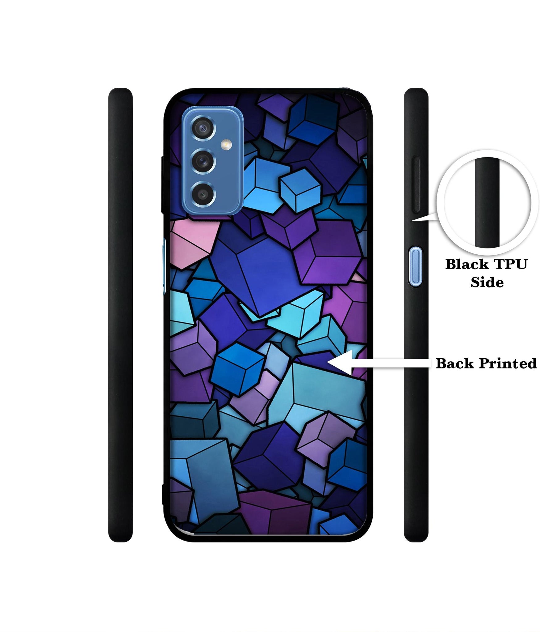 Color Box Designer 2D Printed Back Case Cover for Samsung Galaxy M52 5G