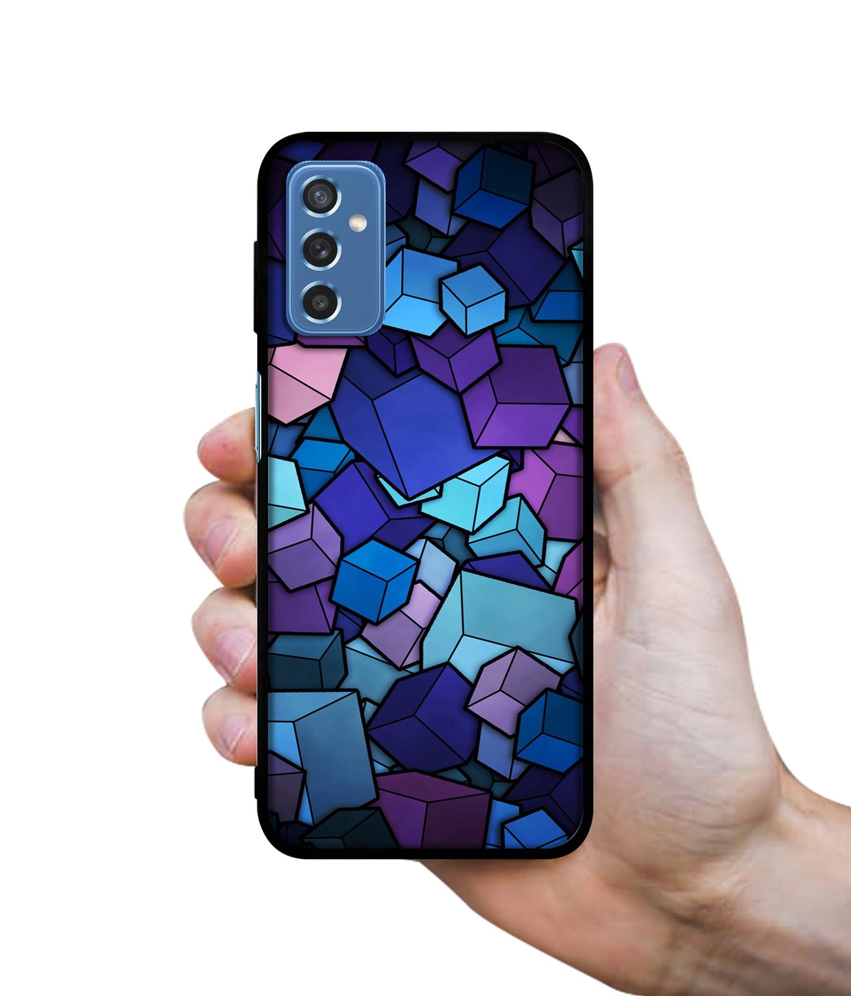 Color Box Designer 2D Printed Back Case Cover for Samsung Galaxy M52 5G