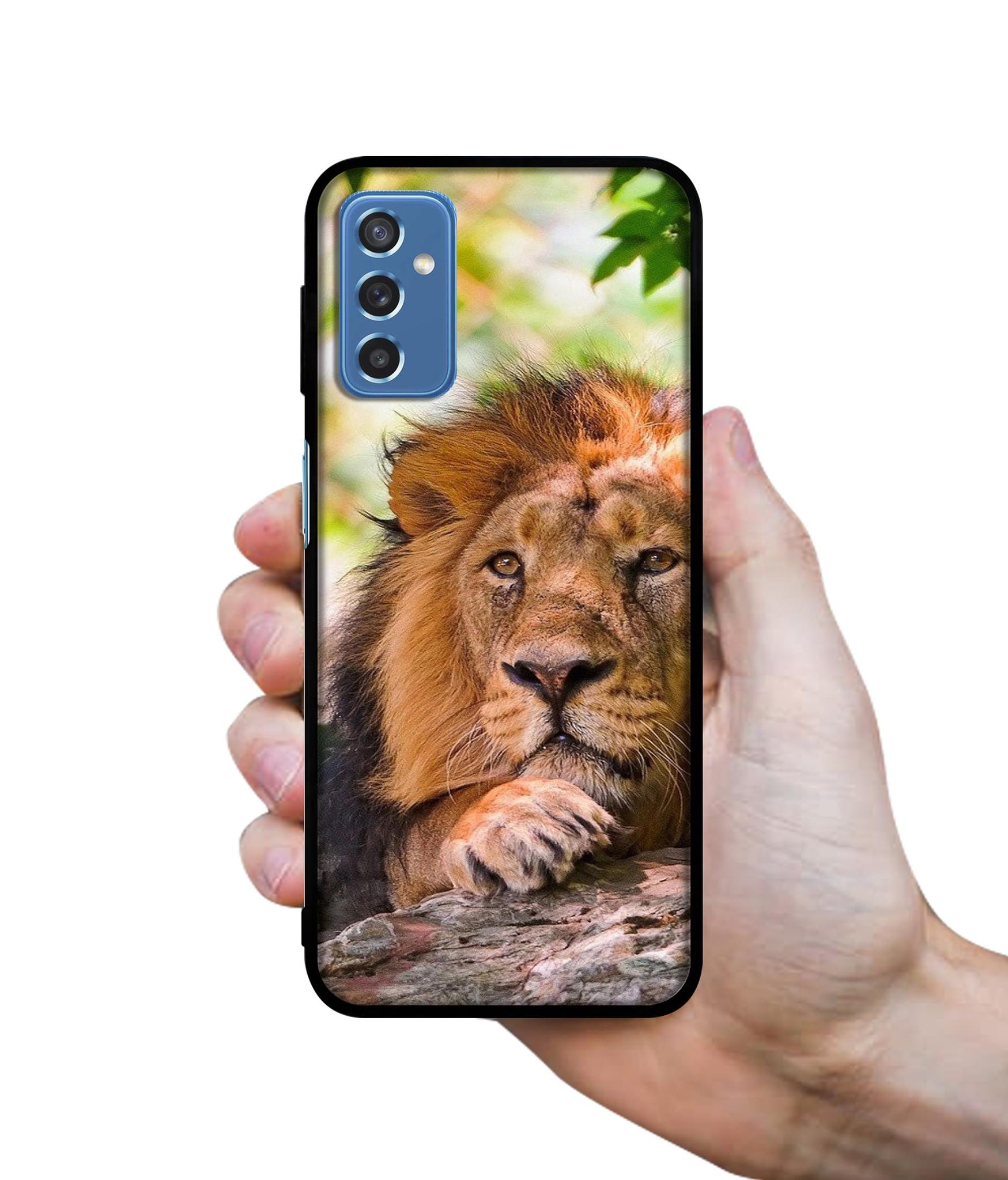 Tiger Pattern Print Designer 2D Printed Back Case Cover for Samsung Galaxy M52 5G