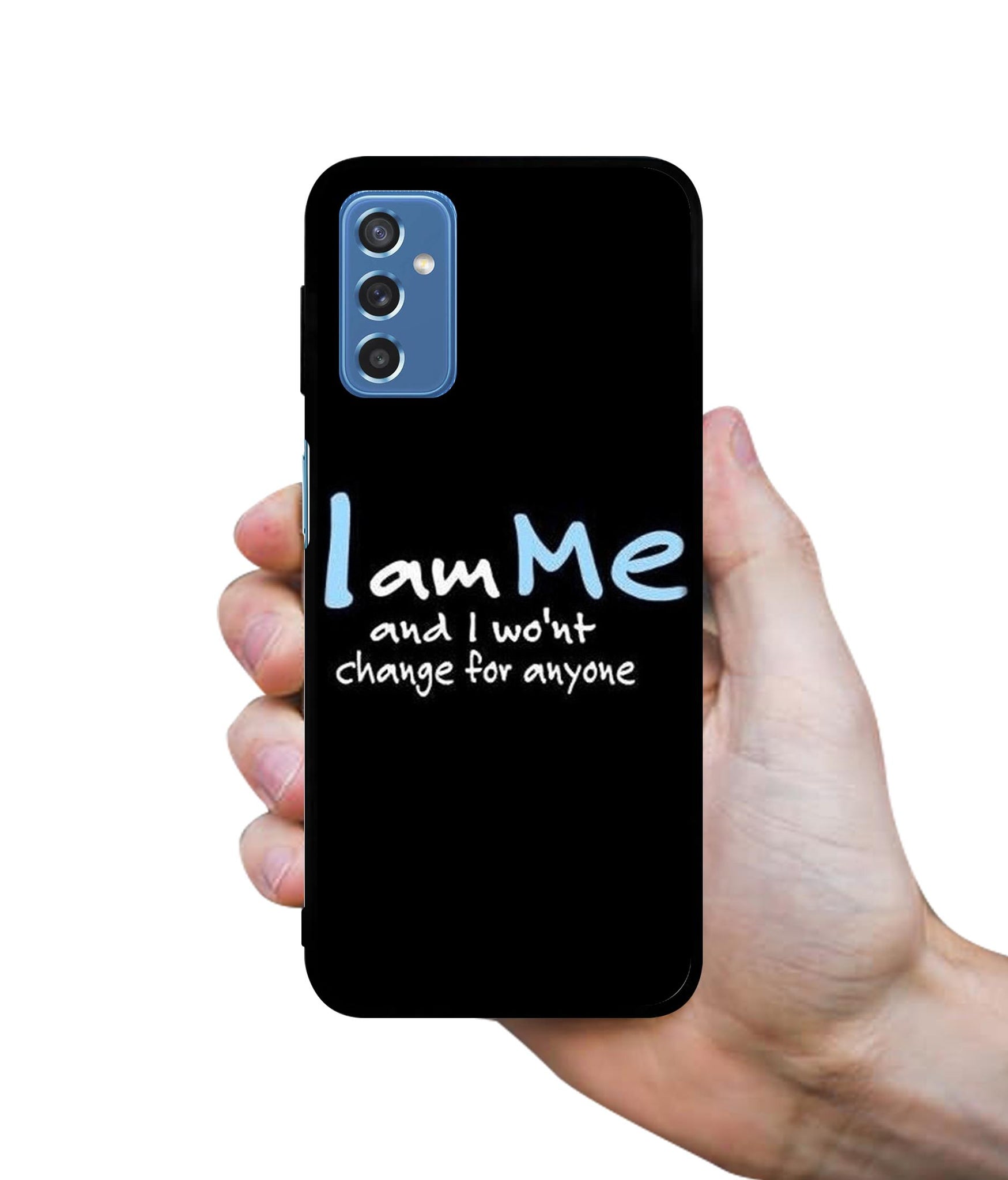 I Am Me Quotes Designer 2D Printed Back Case Cover for Samsung Galaxy M52 5G