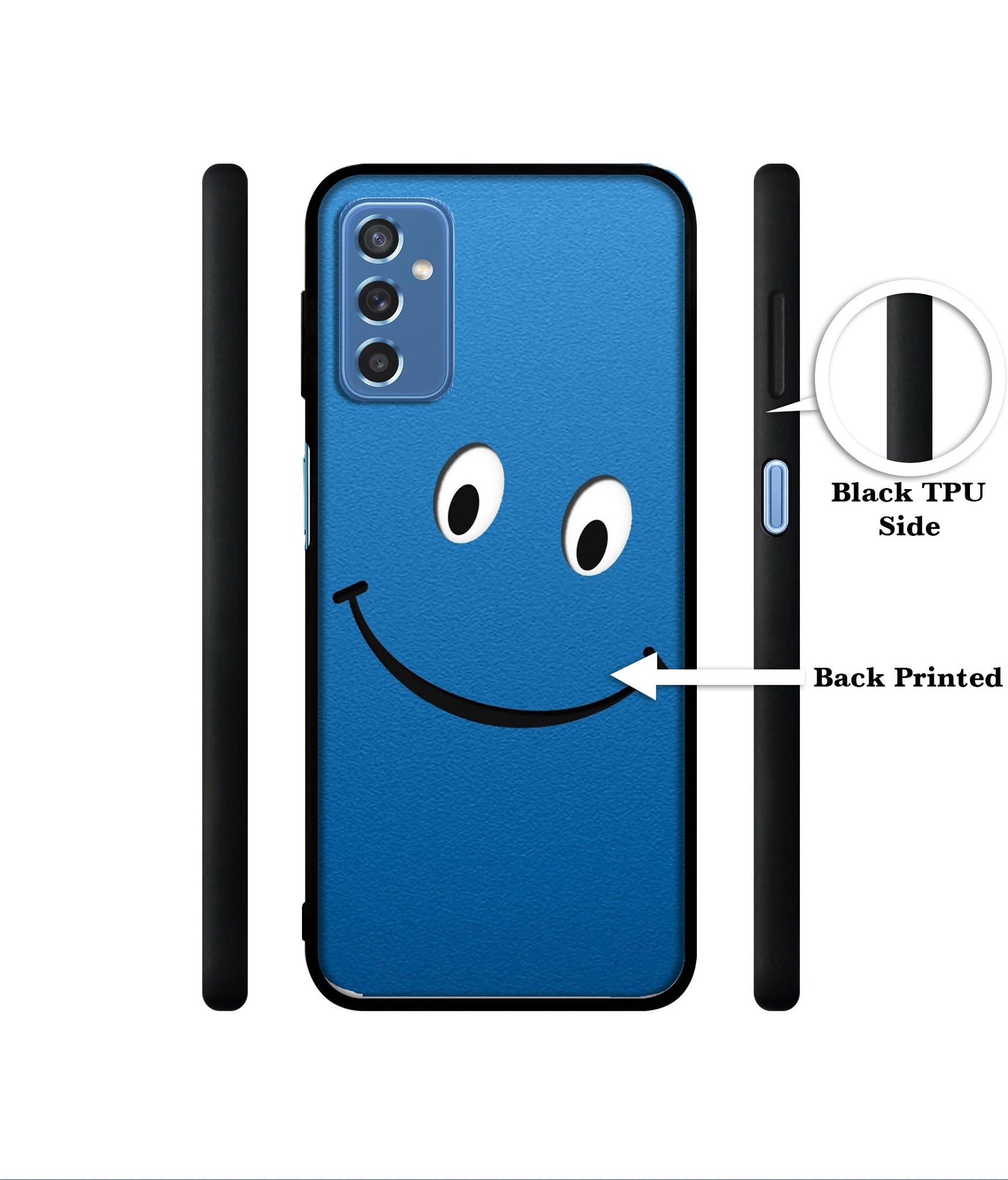 Happy Designer 2D Printed Back Case Cover for Samsung Galaxy M52 5G