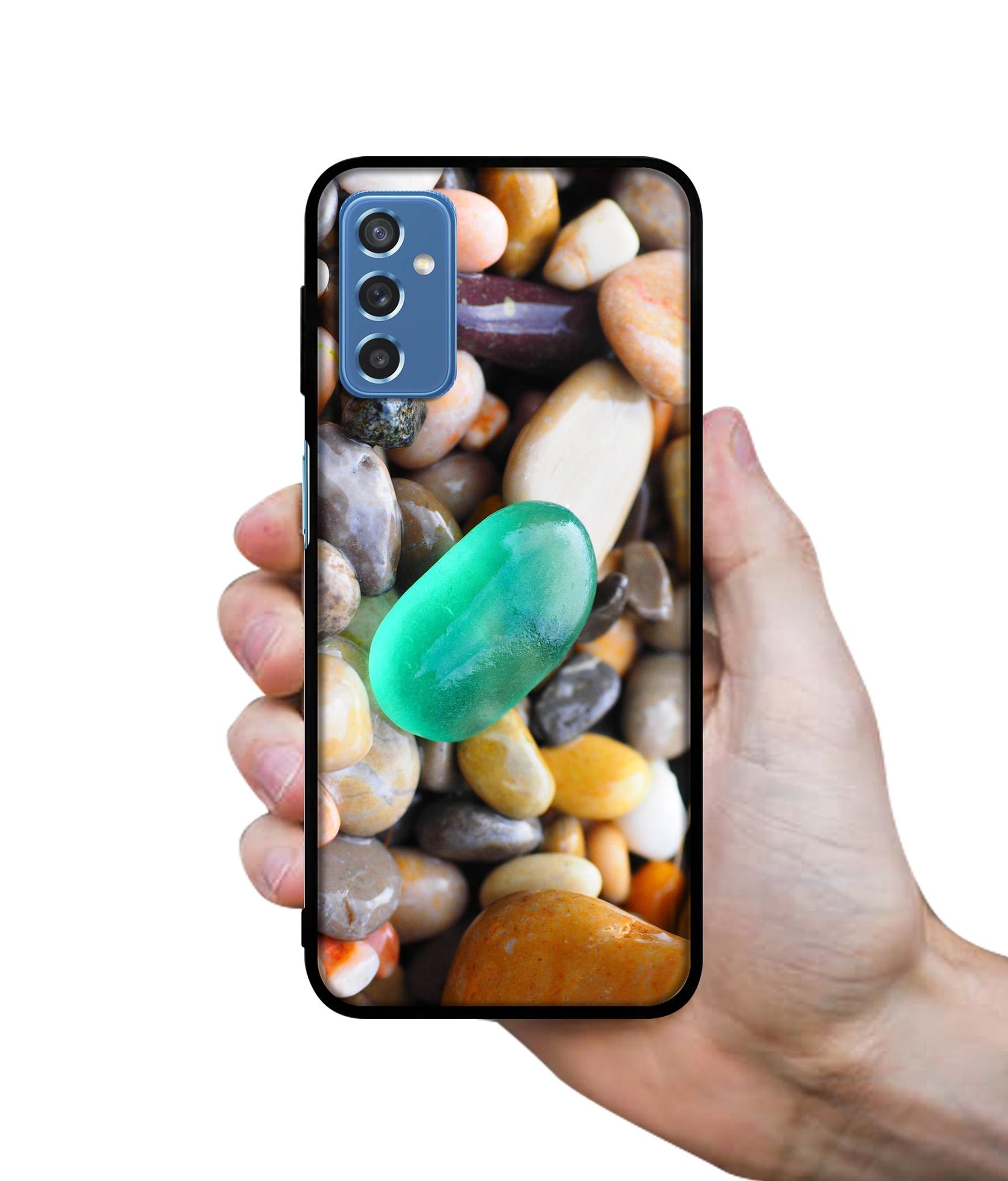 Sea Stones Designer 2D Printed Back Case Cover for Samsung Galaxy M52 5G