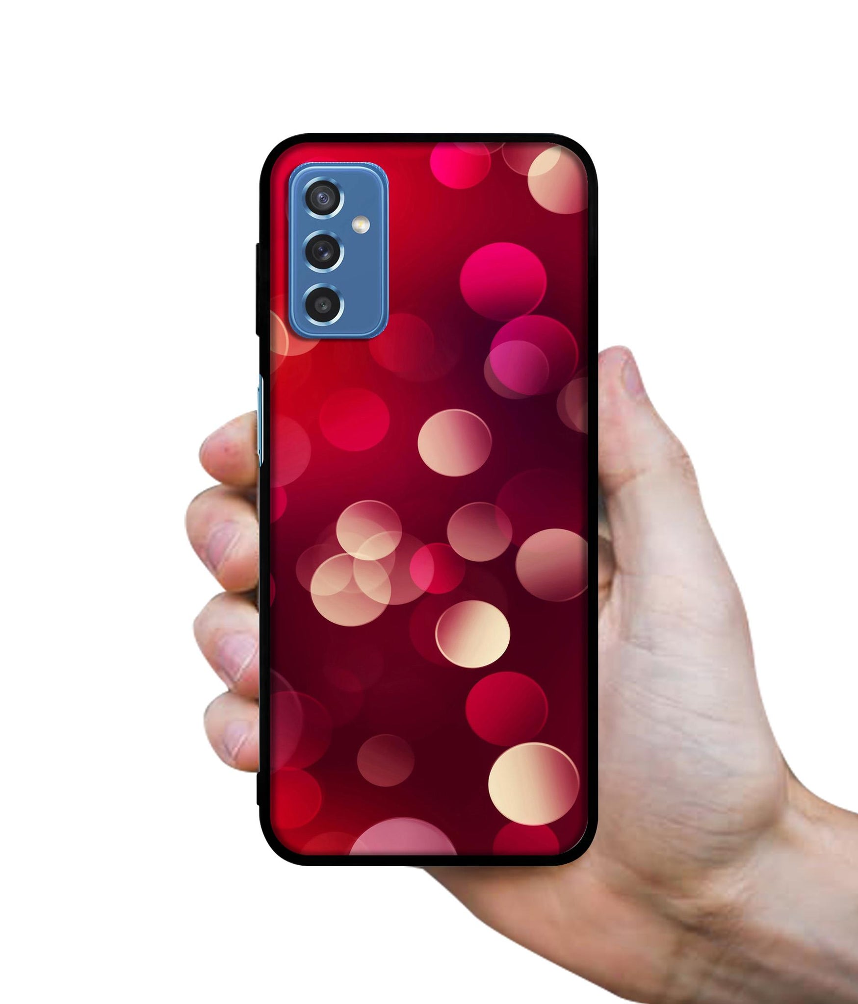 3D Circles Designer 2D Printed Back Case Cover for Samsung Galaxy M52 5G