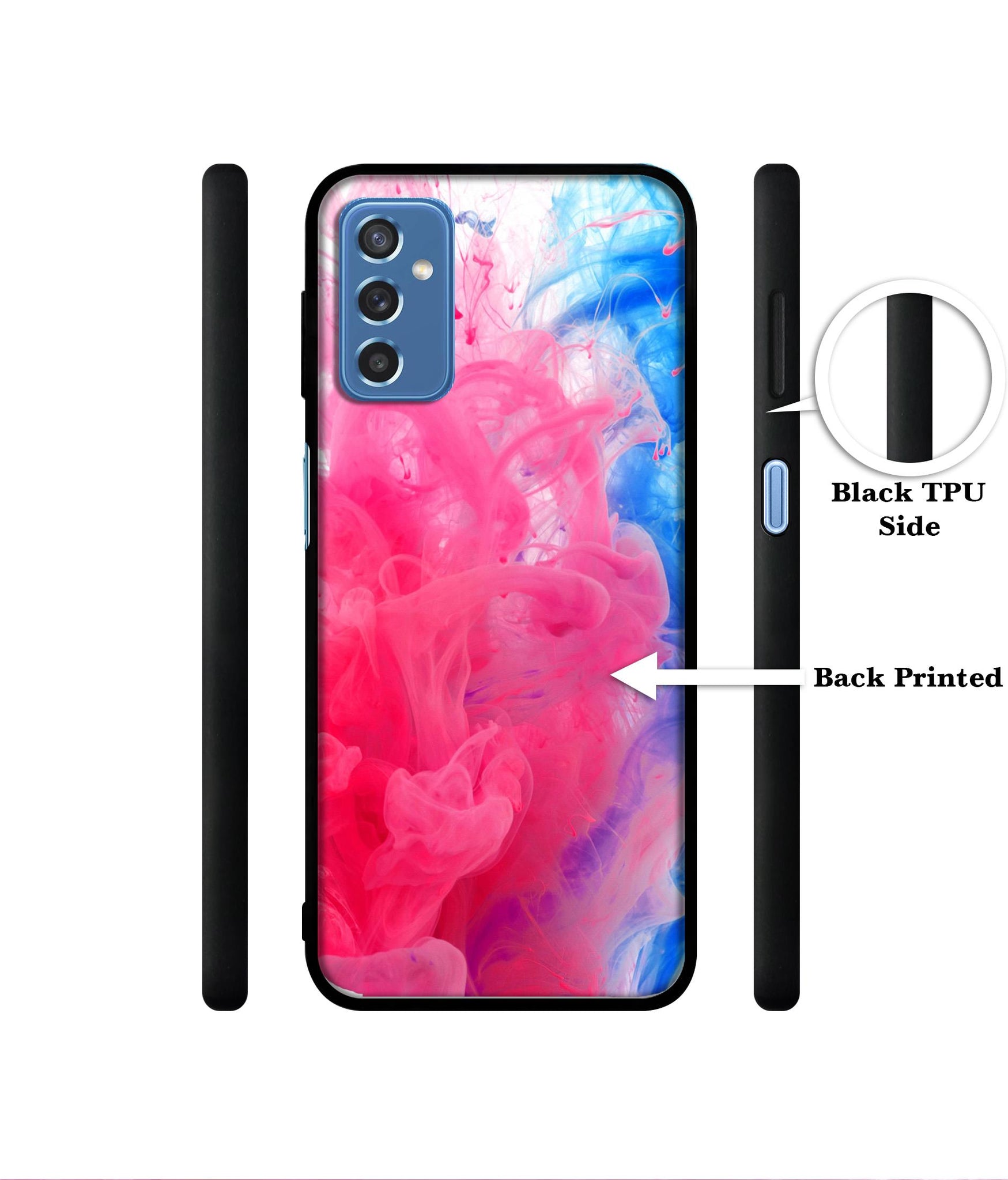 Fractal Paint Designer 2D Printed Back Case Cover for Samsung Galaxy M52 5G