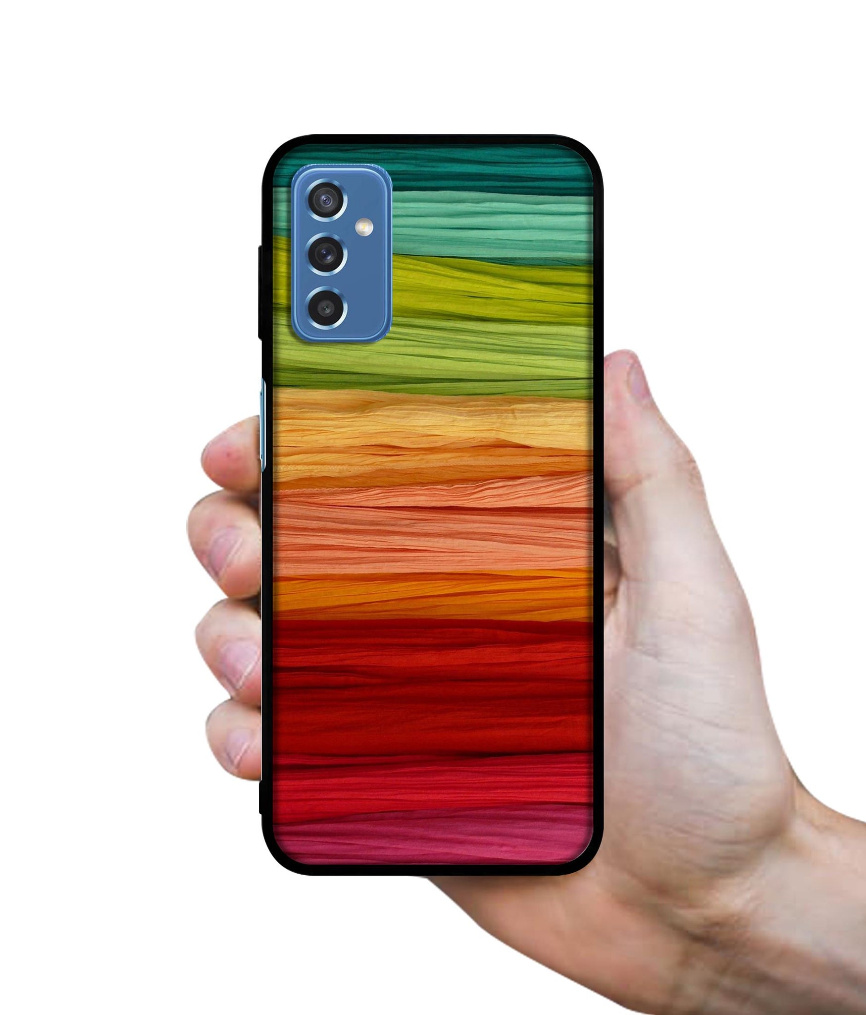Colorful Thread Designer 2D Printed Back Case Cover for Samsung Galaxy M52 5G