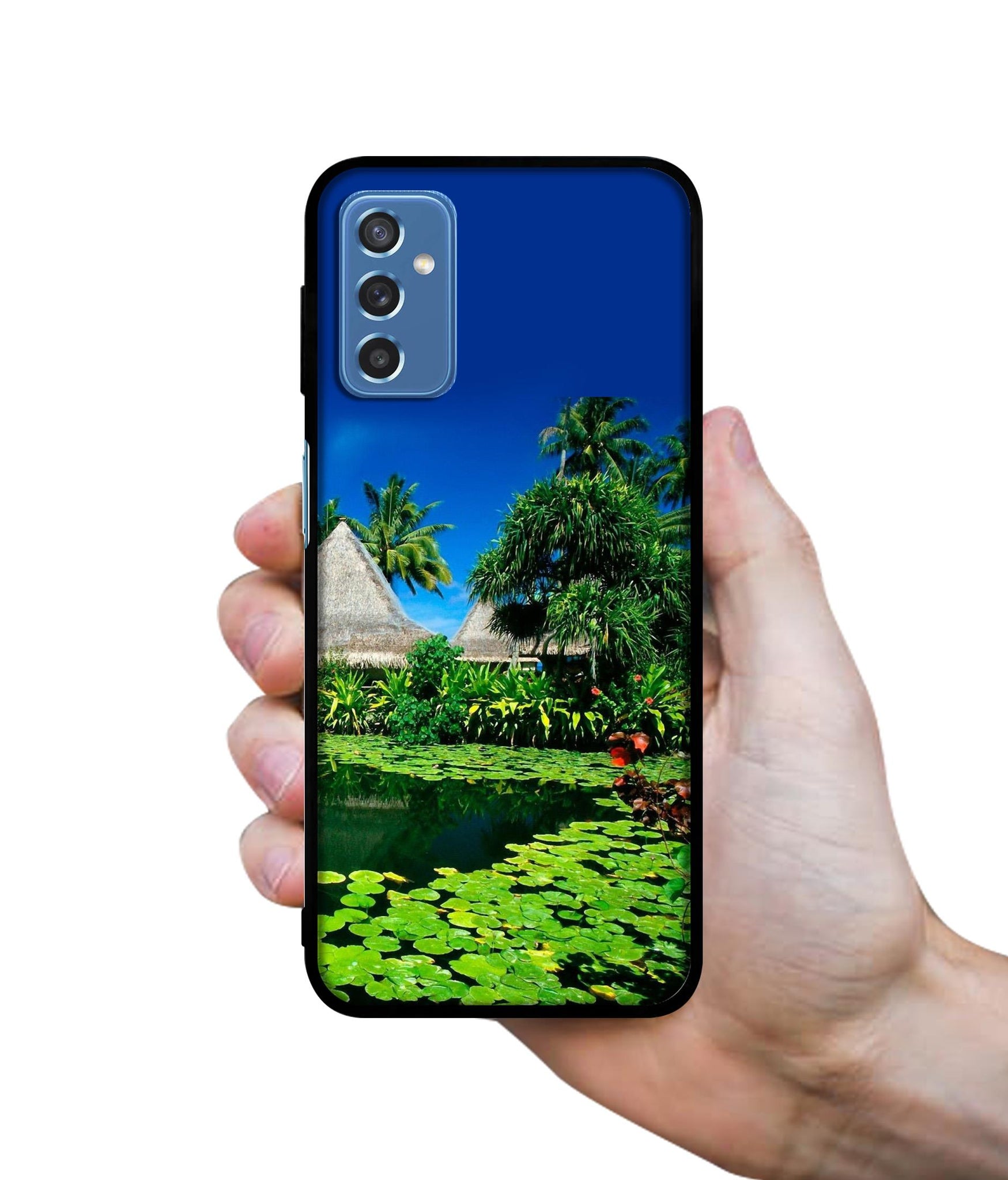 Tropics Water Designer 2D Printed Back Case Cover for Samsung Galaxy M52 5G