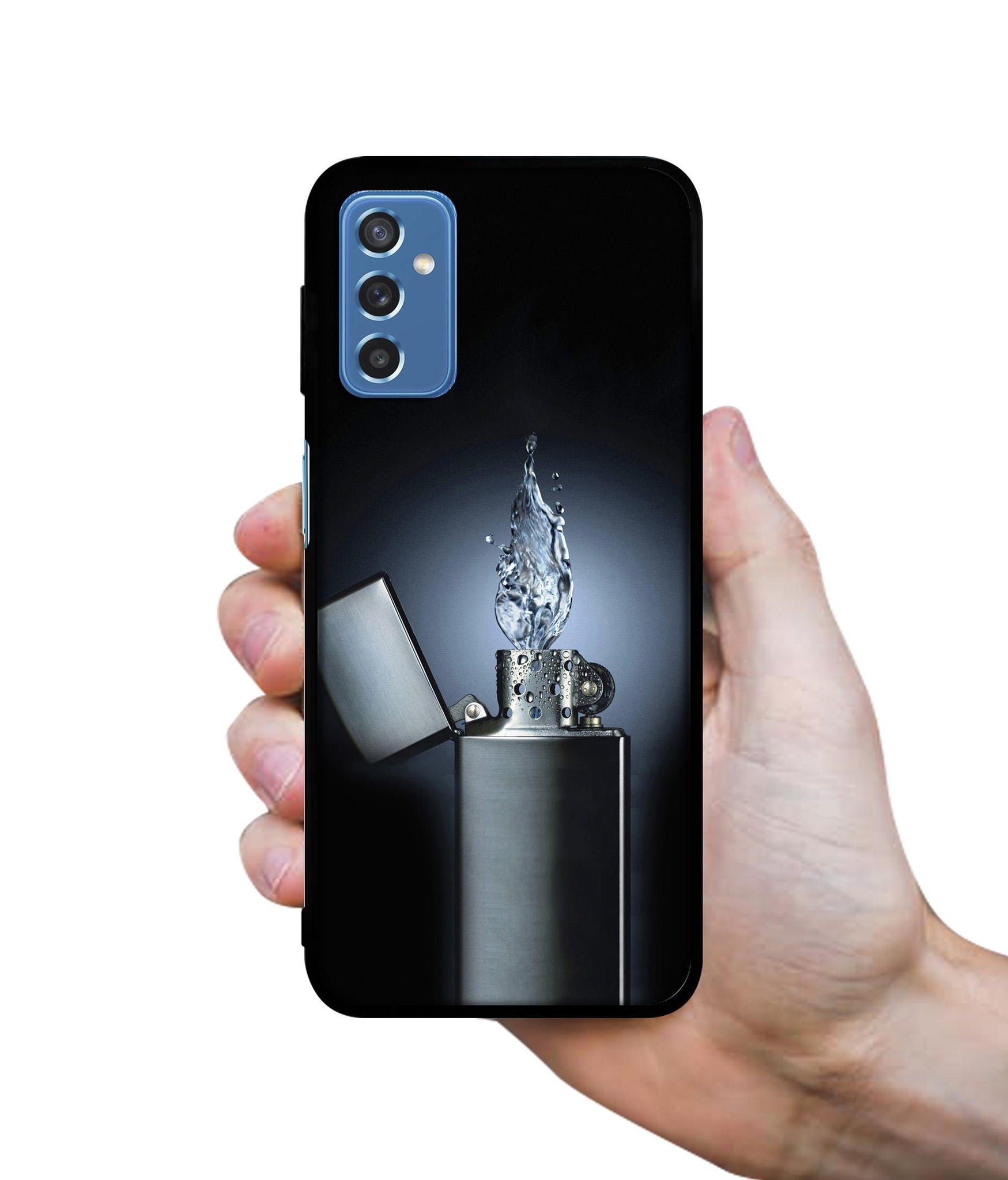 Water Lighter Designer 2D Printed Back Case Cover for Samsung Galaxy M52 5G