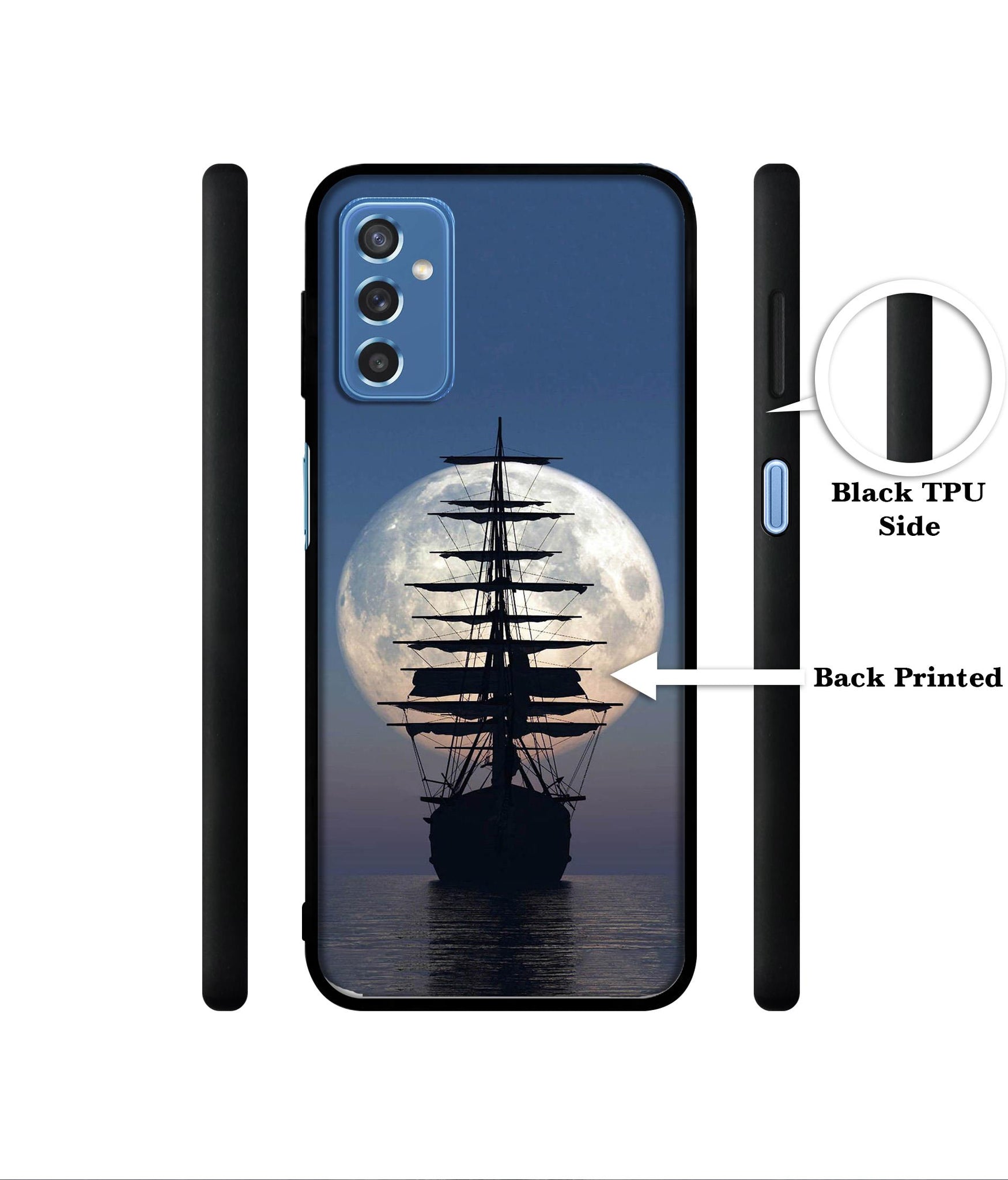 Sea Sunset Designer 2D Printed Back Case Cover for Samsung Galaxy M52 5G