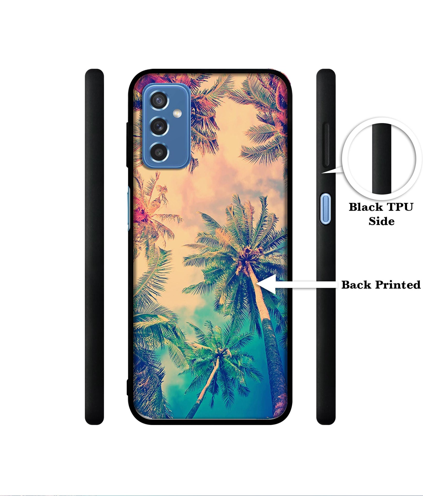 Trees Designer 2D Printed Back Case Cover for Samsung Galaxy M52 5G