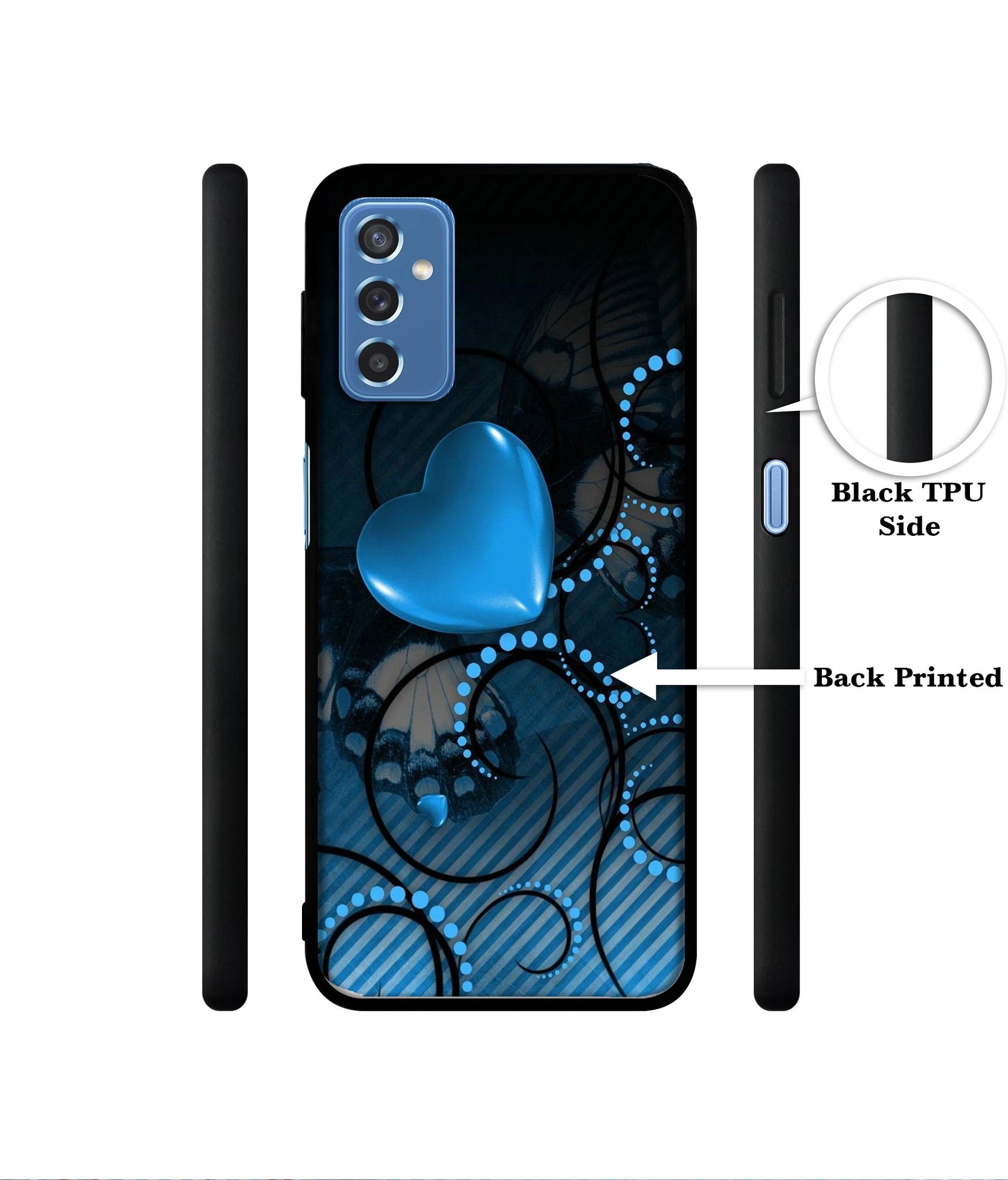 Hart Designer 2D Printed Back Case Cover for Samsung Galaxy M52 5G