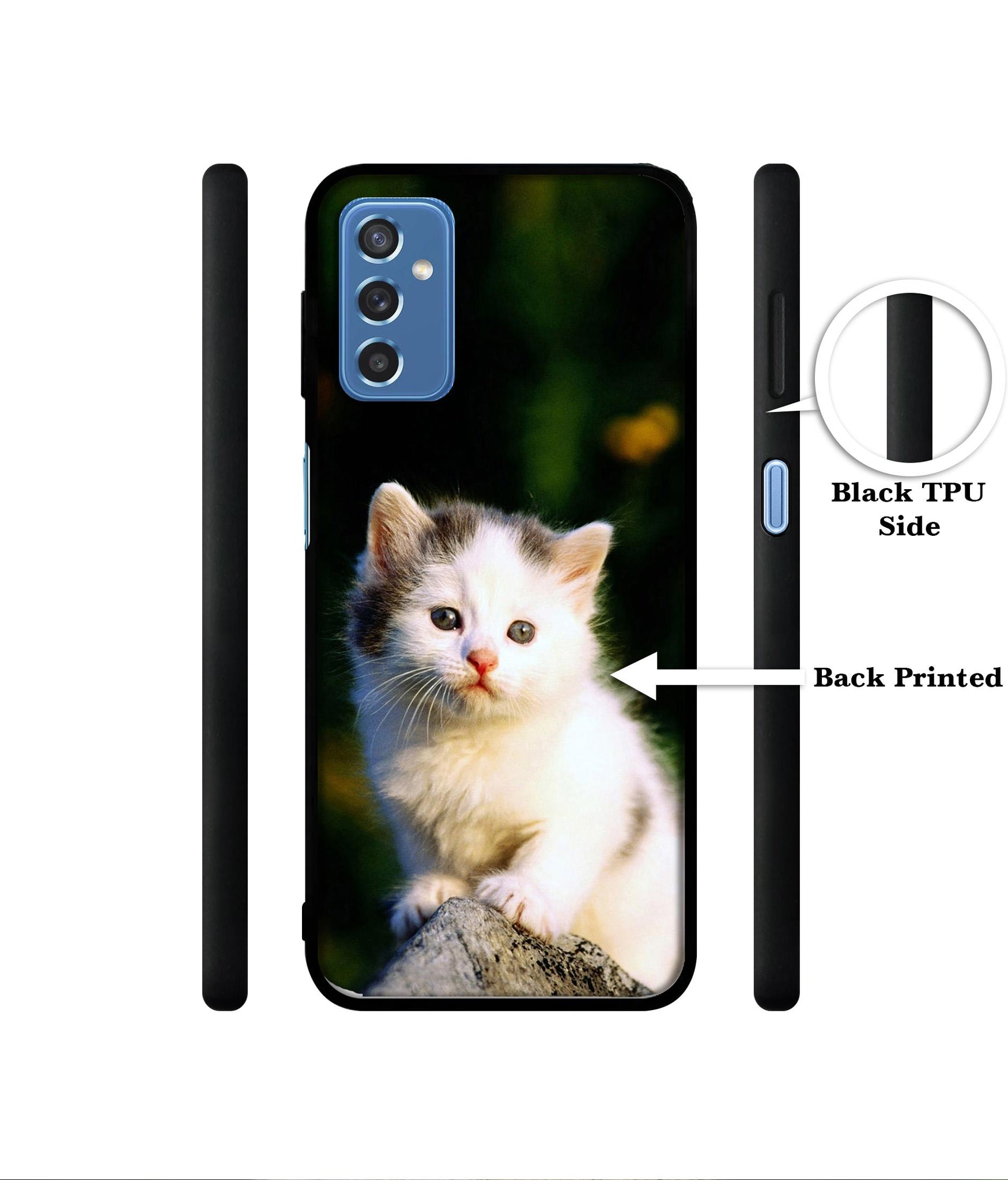 Sweet Cat Designer 2D Printed Back Case Cover for Samsung Galaxy M52 5G