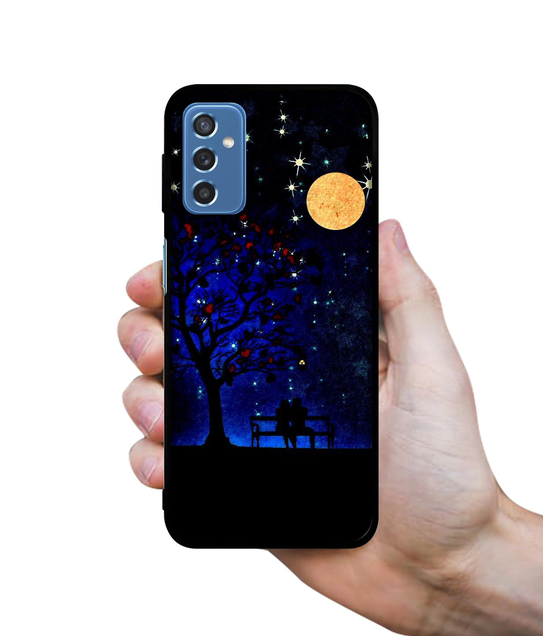 Blue Sky Designer 2D Printed Back Case Cover for Samsung Galaxy M52 5G