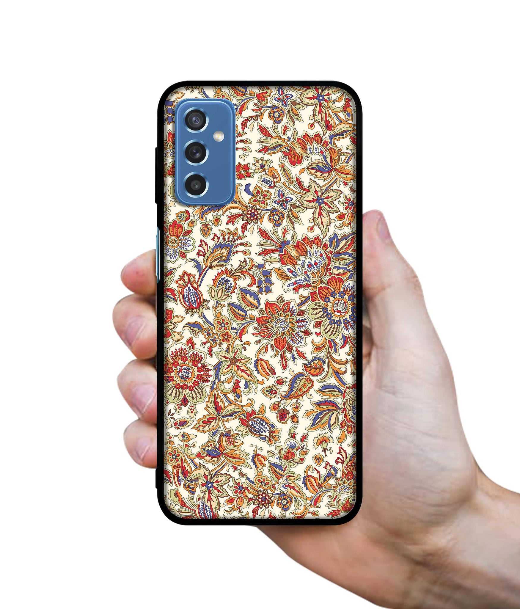 Floral Designer 2D Printed Back Case Cover for Samsung Galaxy M52 5G