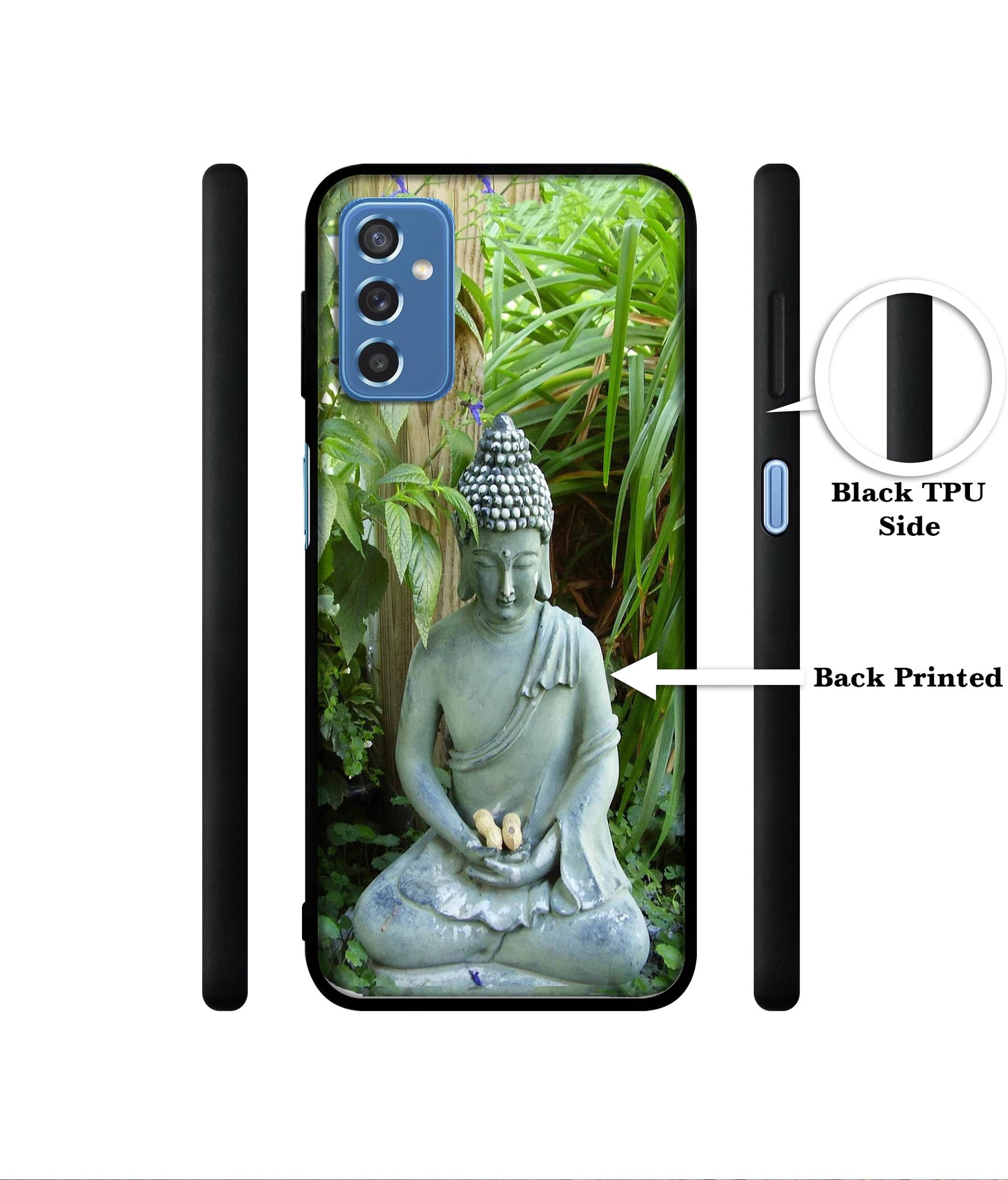 Buddhism Designer 2D Printed Back Case Cover for Samsung Galaxy M52 5G