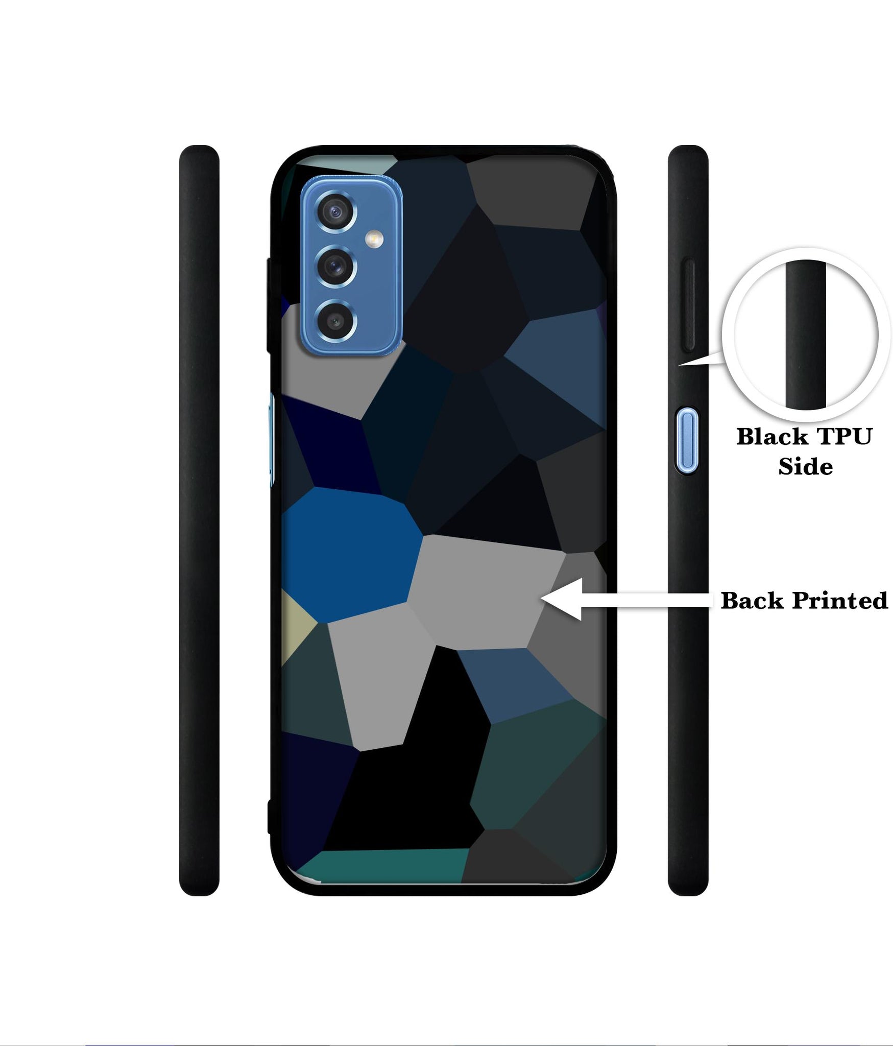 Mathematical Shape Designer 2D Printed Back Case Cover for Samsung Galaxy M52 5G