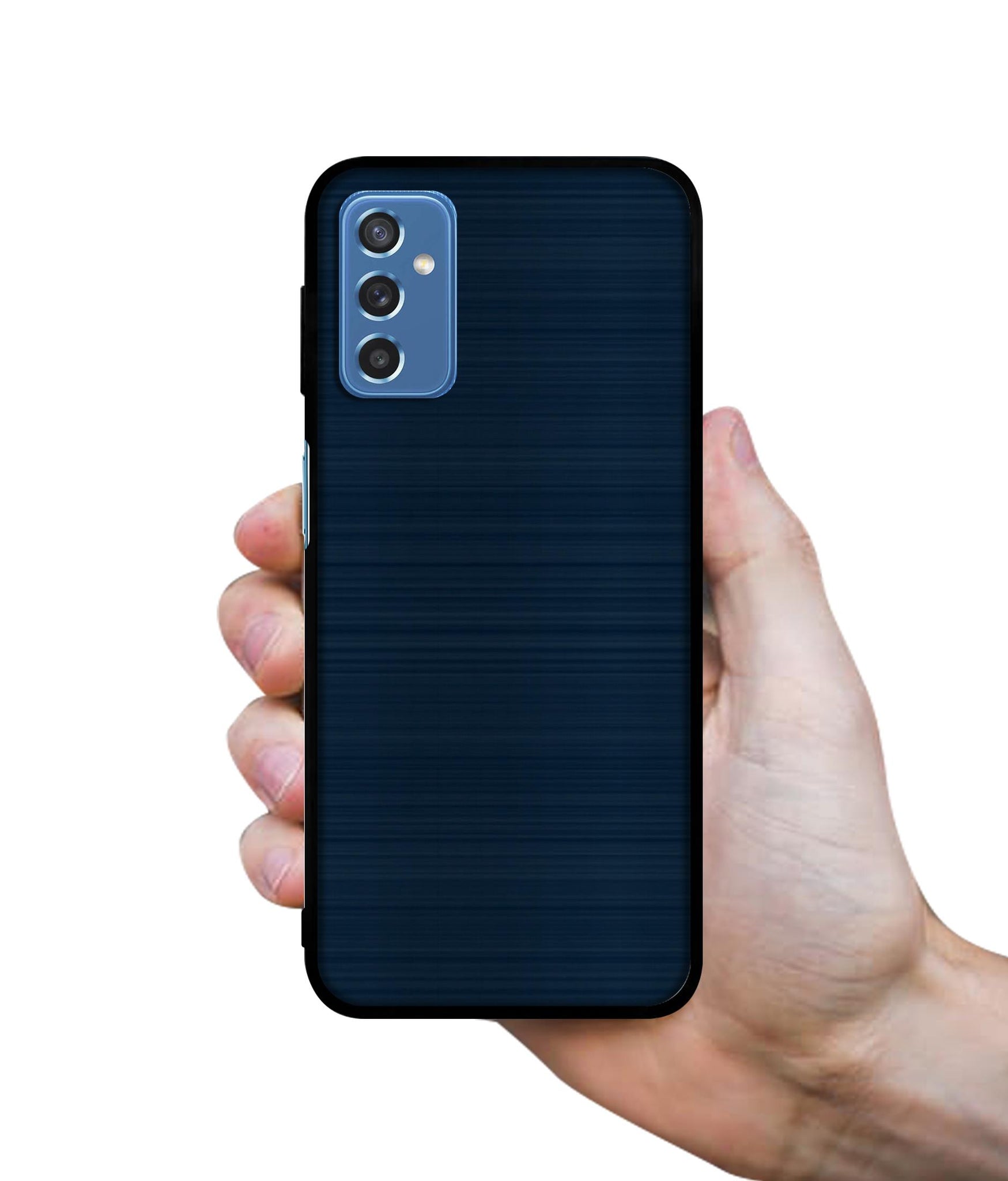 Blue Line Designer 2D Printed Back Case Cover for Samsung Galaxy M52 5G