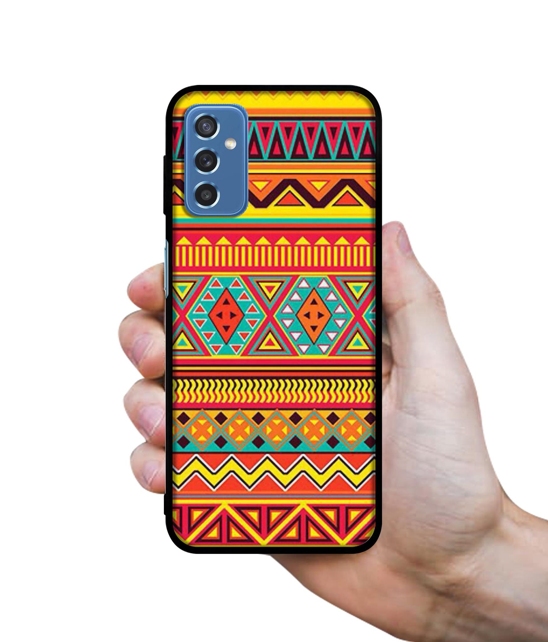 Artistic Rangoli Designer 2D Printed Back Case Cover for Samsung Galaxy M52 5G