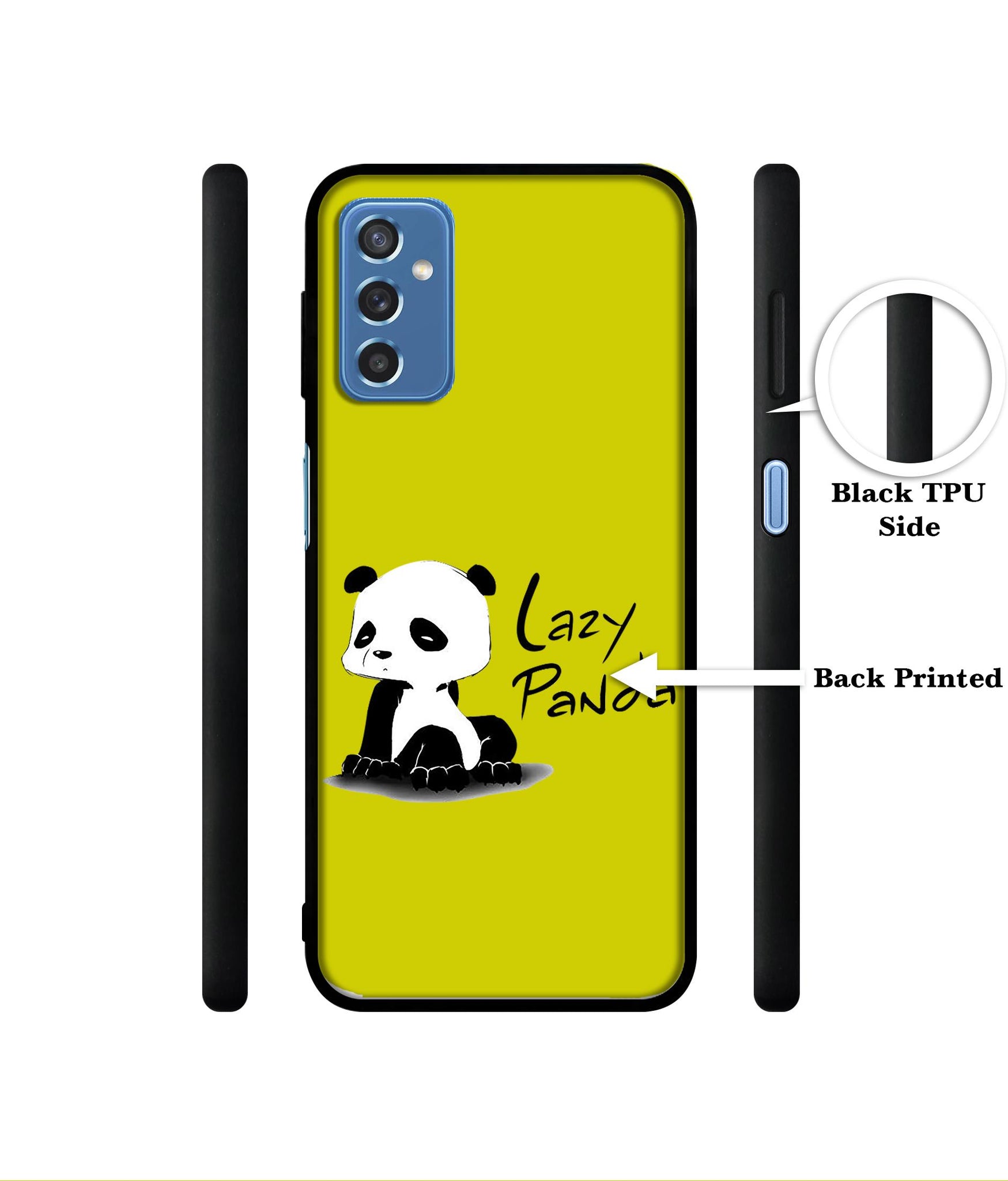Lazy Panda Designer 2D Printed Back Case Cover for Samsung Galaxy M52 5G